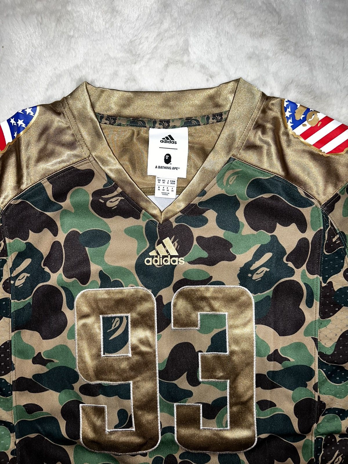 Bape x Adidas Football Jersey