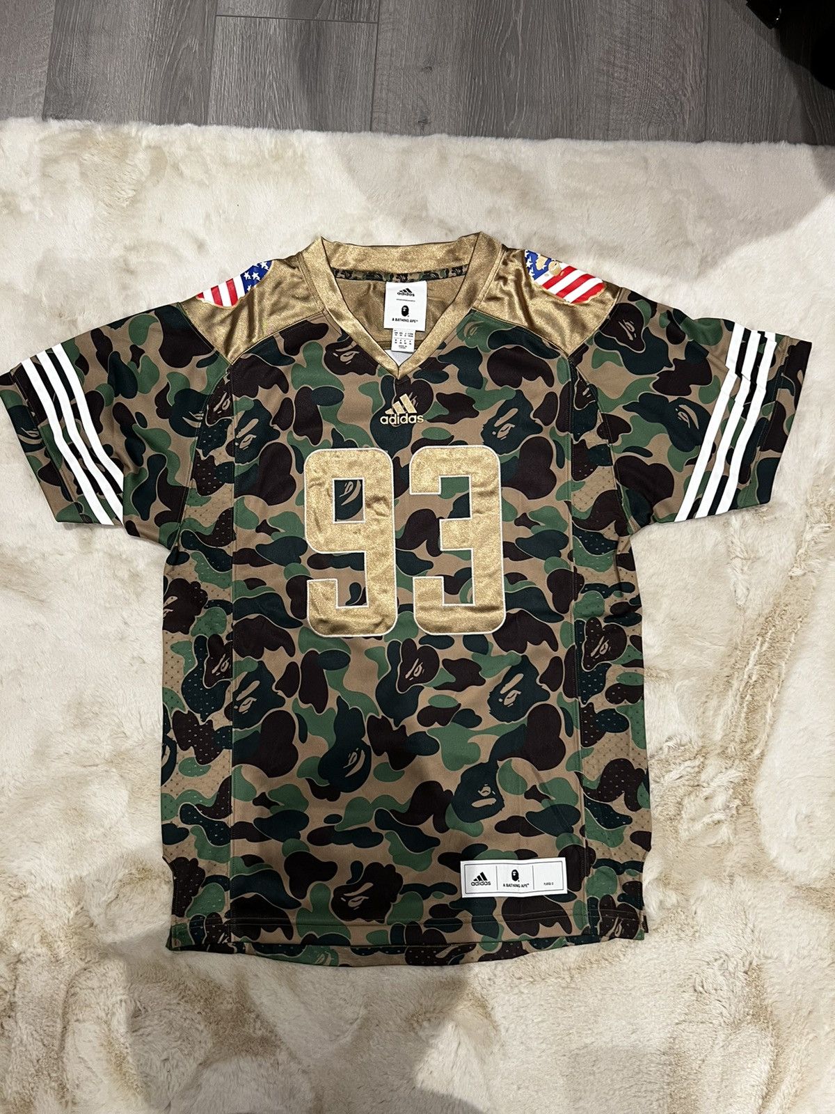 Bape x Adidas Football Jersey