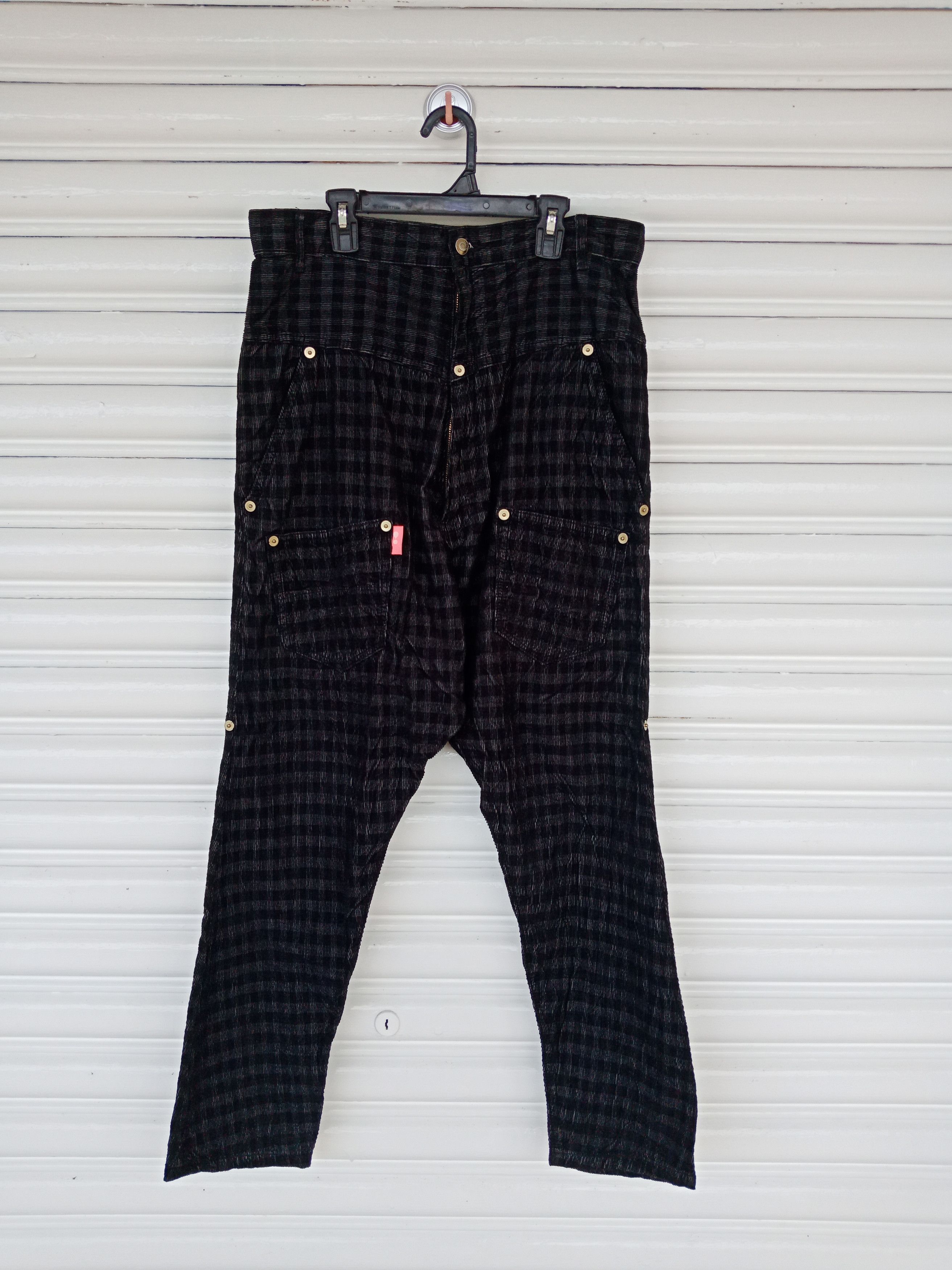 Issey Miyake Issey Miyake Checker Front Back Two Ways Design Size US 32 / EU 48 - 1 Thumbnail