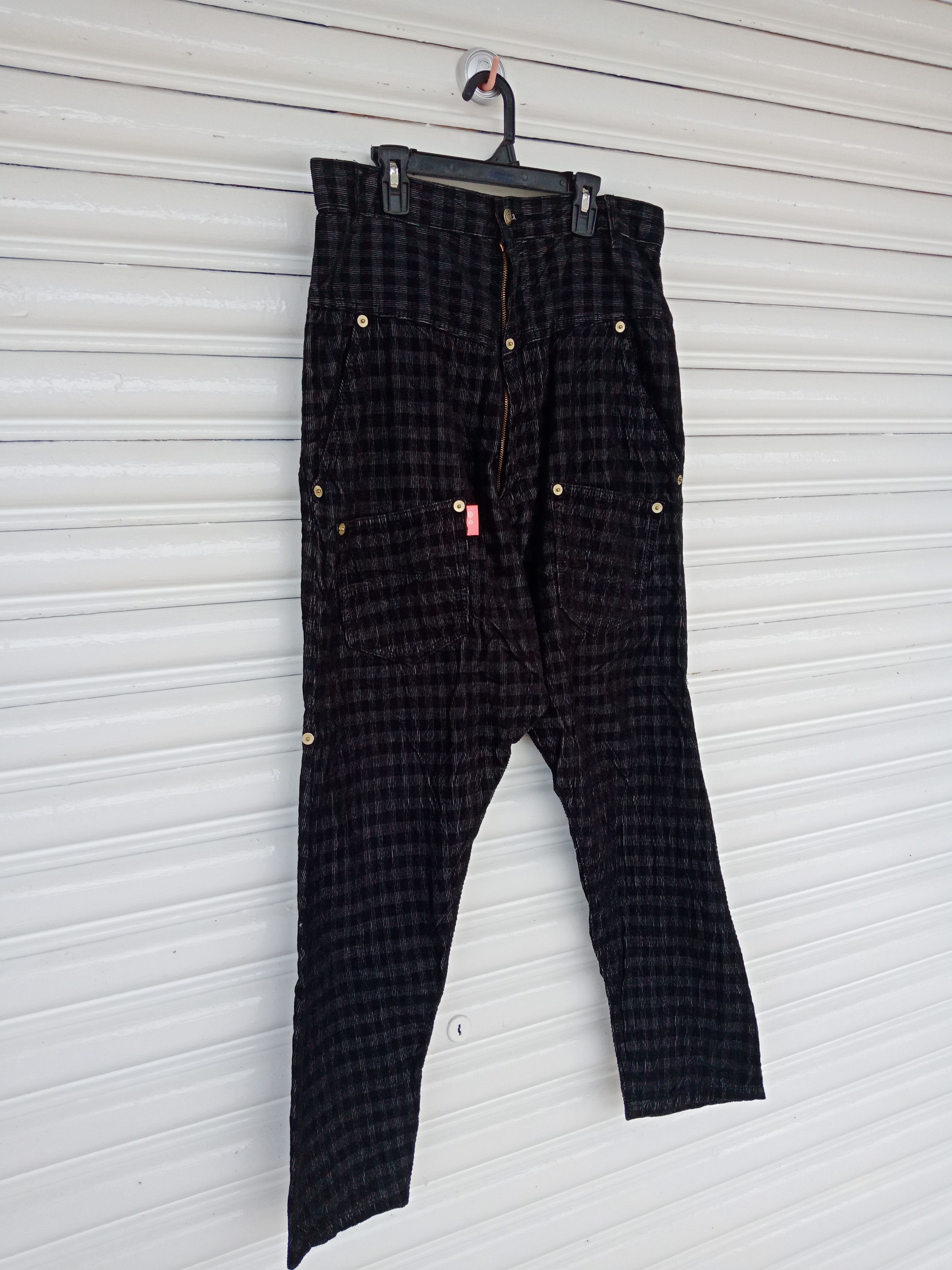 Issey Miyake Issey Miyake Checker Front Back Two Ways Design Size US 32 / EU 48 - 4 Thumbnail