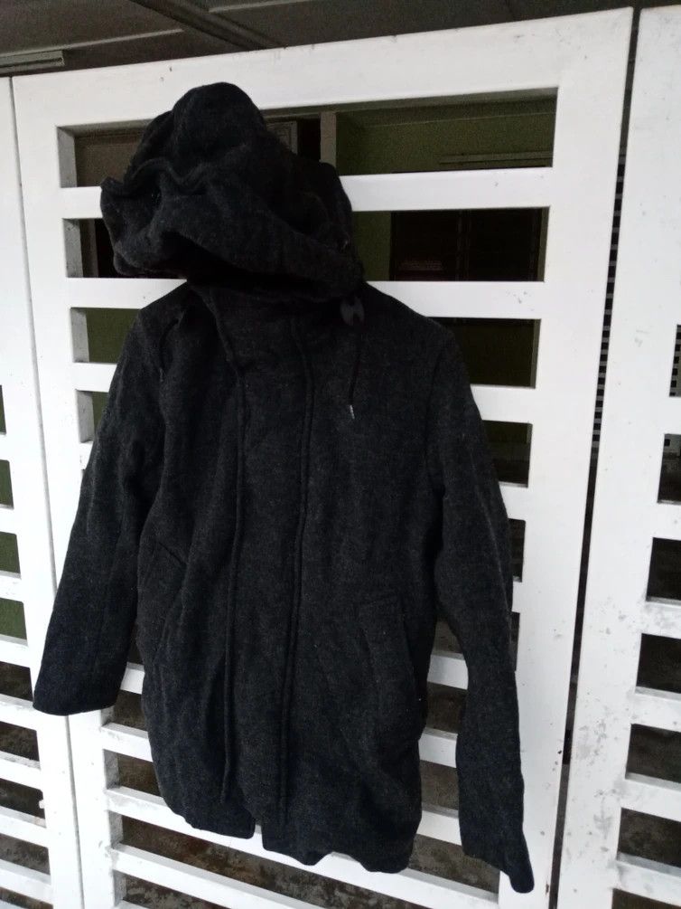 Issey Miyake Issey Miyake Cabane De Zucca Hood Wool Jacket Size US S / EU 44-46 / 1 - 4 Thumbnail