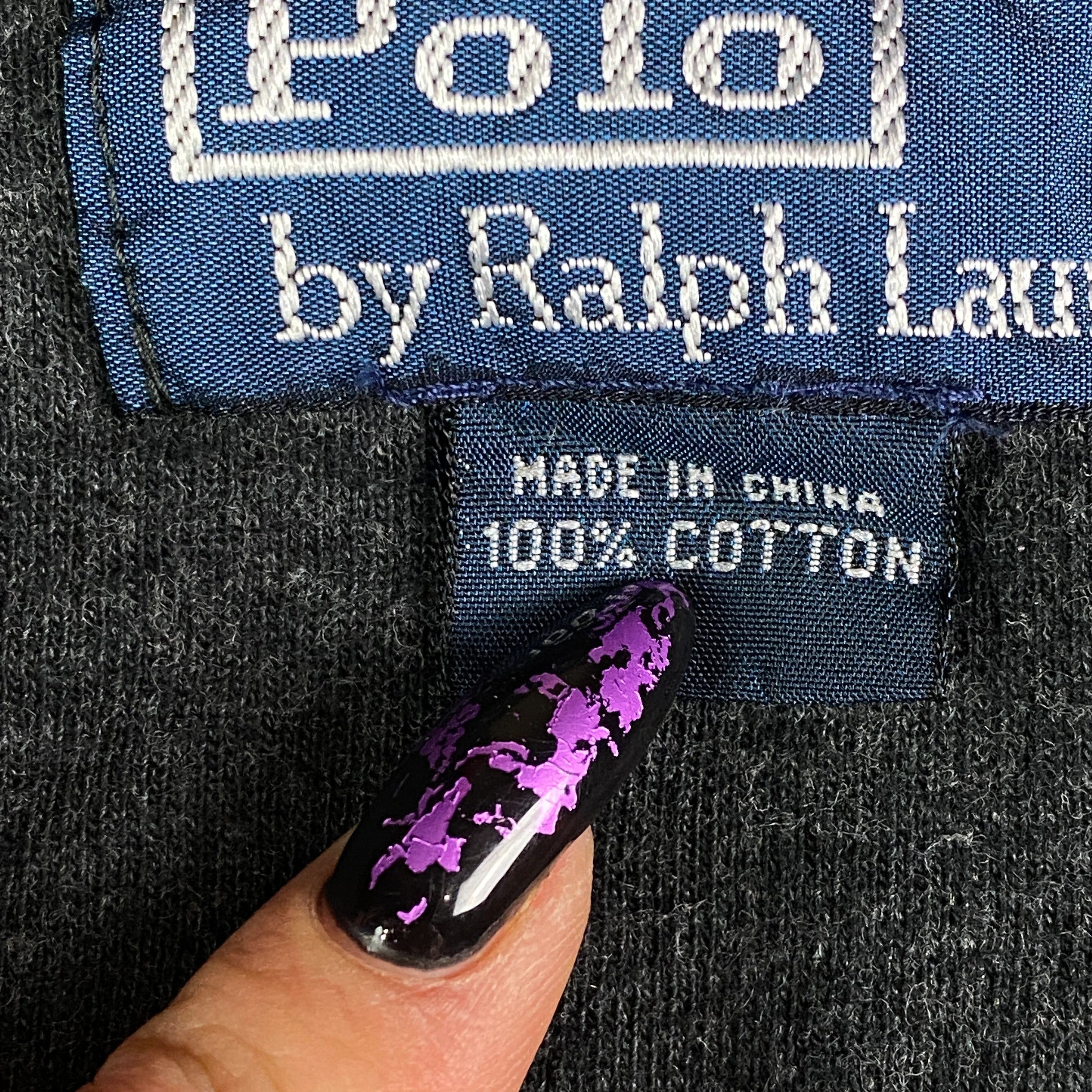 Polo Ralph Lauren × Ralph Lauren × Vintage Mens Sweatshirt Pullover Polo Ralph Lauren Vintage Size 2XL Size US XXL / EU 58 / 5 - 5 Thumbnail