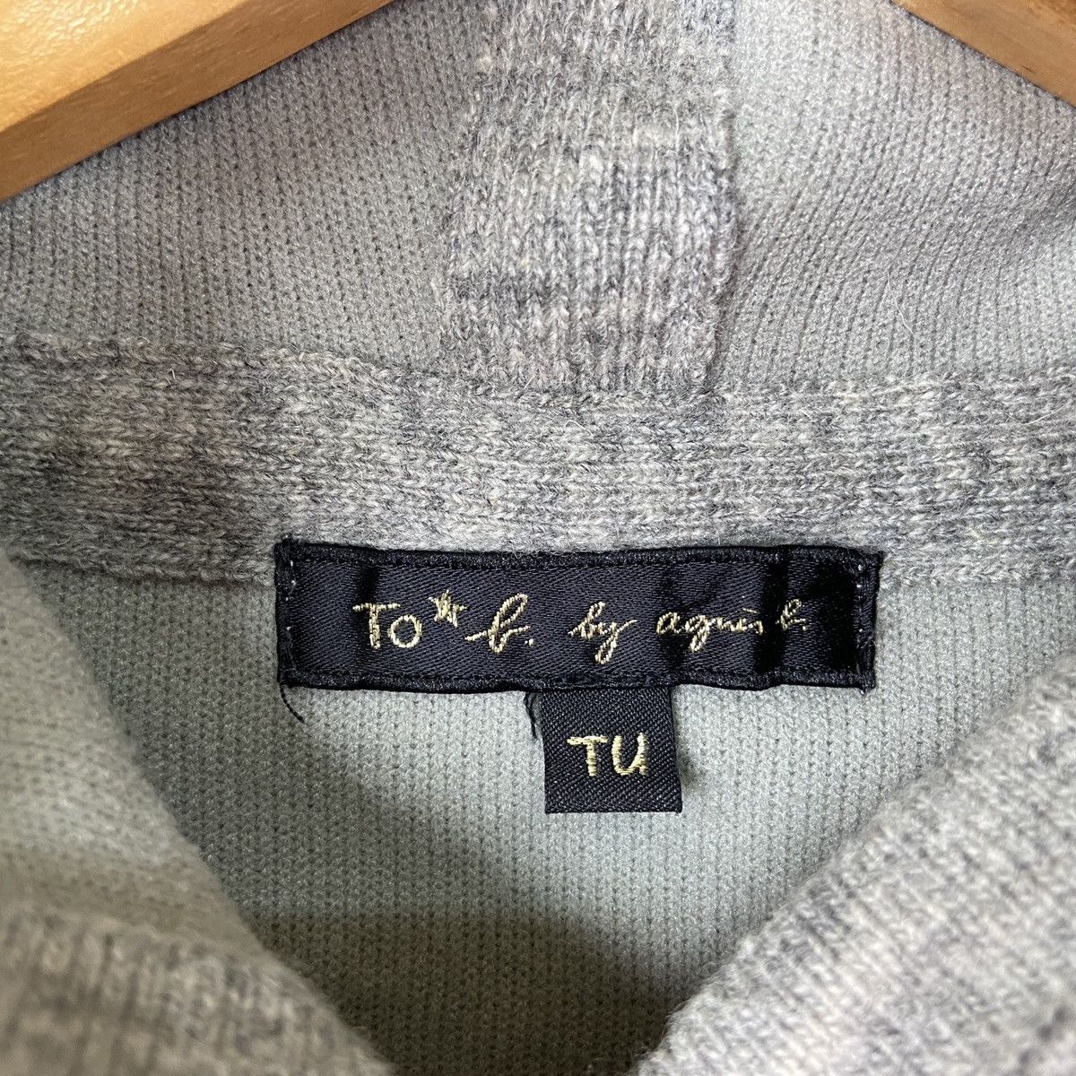 agnes b. Vintage AGNES B Homme Paris Sweater Knitwear Hoodies Size M / US 6-8 / IT 42-44 - 5 Thumbnail
