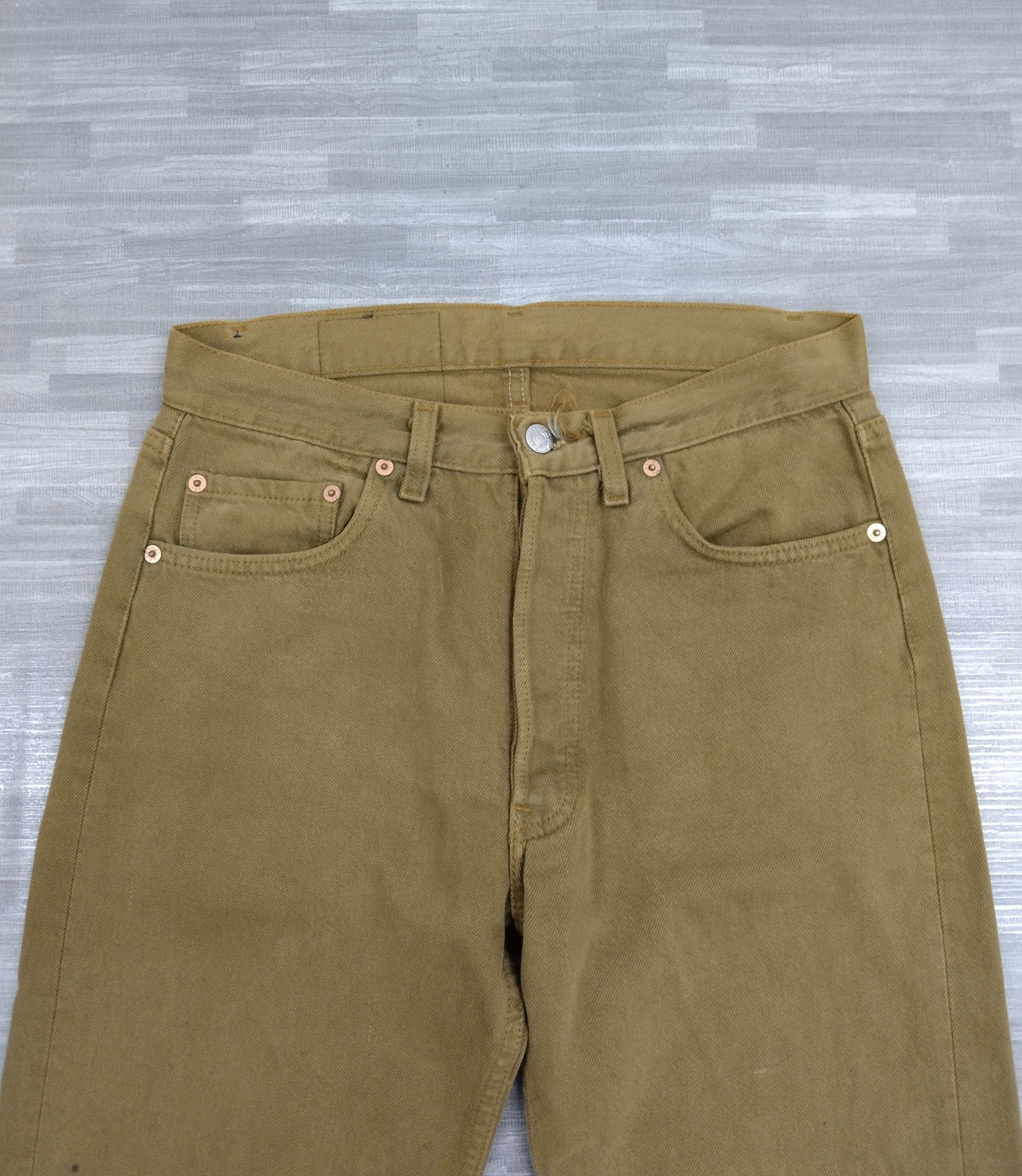 Levi's Vintage Clothing DISTRESSED LEVIS 501 VINTAGE 80s Size US 29 - 4 Thumbnail