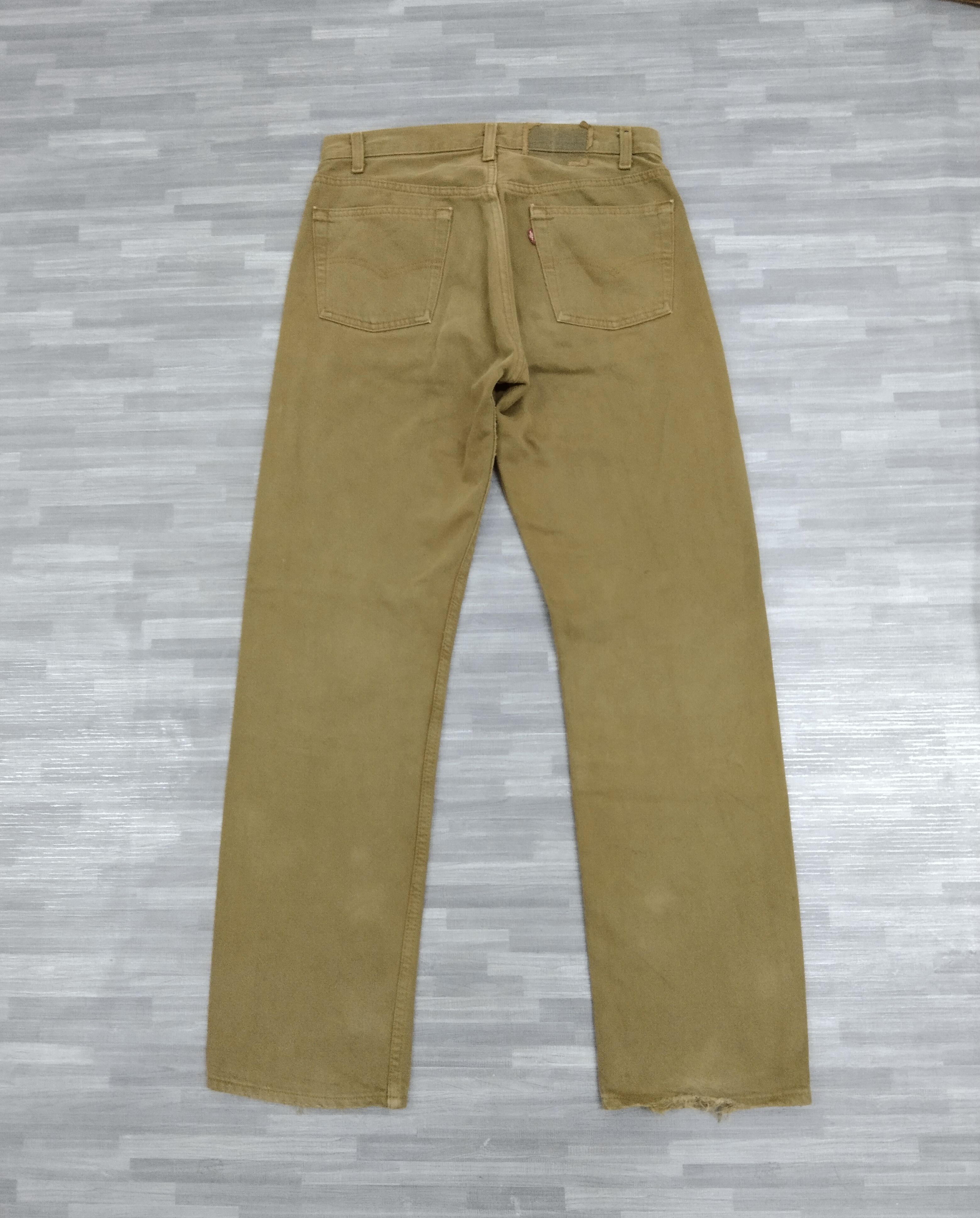 Levi's Vintage Clothing DISTRESSED LEVIS 501 VINTAGE 80s Size US 29 - 3 Thumbnail