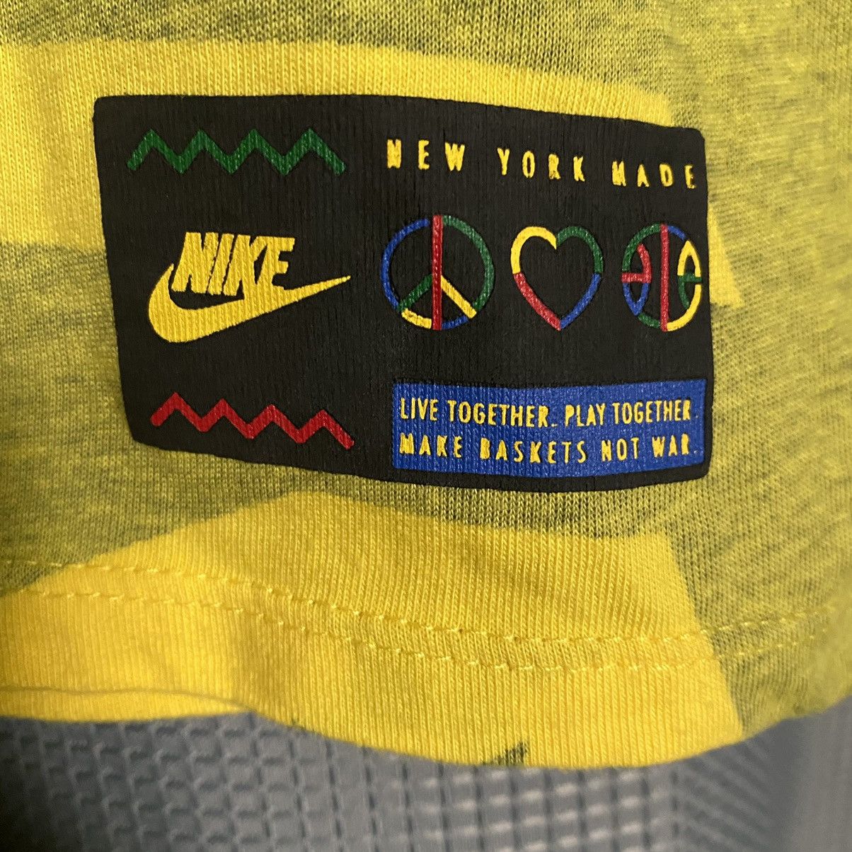 Nike Nike Peace Love & Basketball New York Made Size US M / EU 48-50 / 2 - 5 Thumbnail