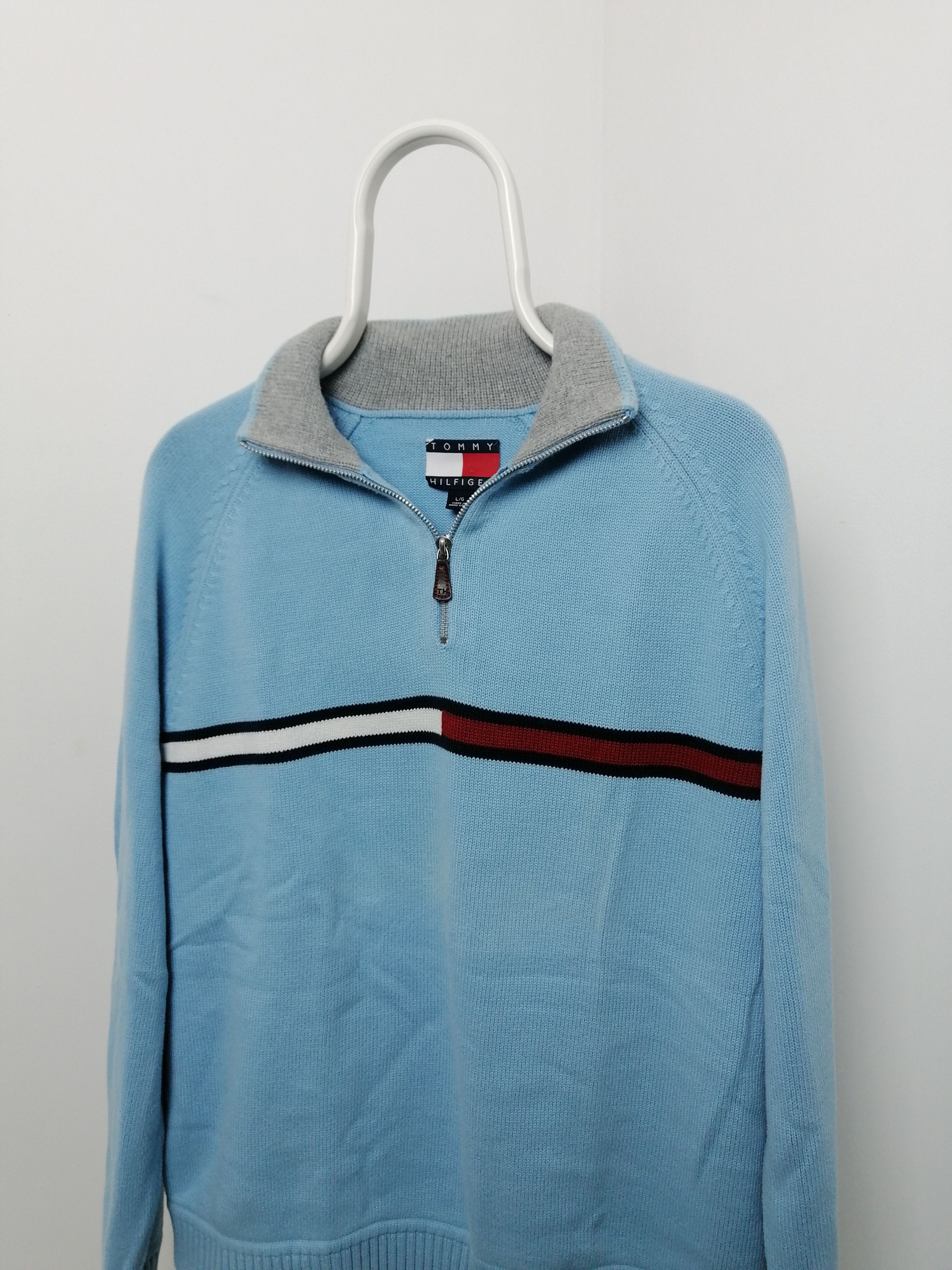 Designer × Tommy Hilfiger × Vintage Tommy hilfiger Vintage kniwear Size US L / EU 52-54 / 3 - 5 Thumbnail