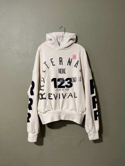 Vintage RRR123 x Fear Of God Revival Hoodie L/XL | Grailed