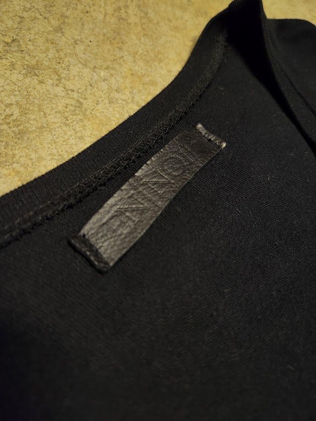 Archival Vintage En Noir Lamb underlay long sleeve - View 3