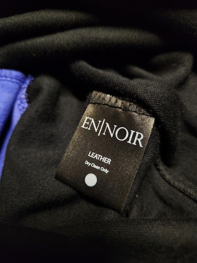 Archival Vintage En Noir Lamb underlay long sleeve - View 6