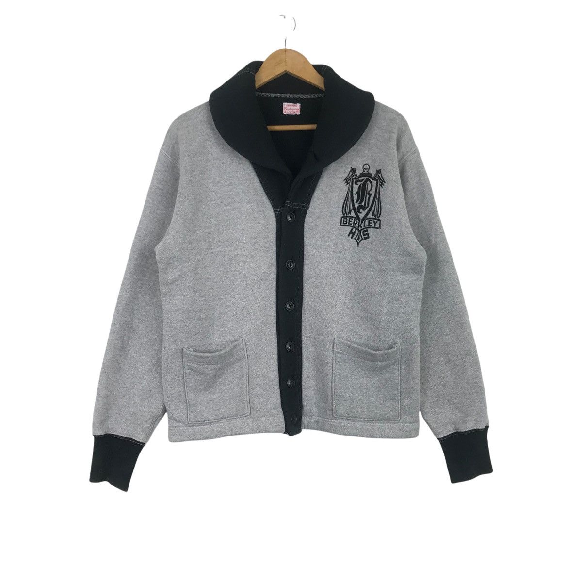 Cushman Vintage Union Made Cushmere Berkley High School Sweater Size US M / EU 48-50 / 2 - 1 Thumbnail