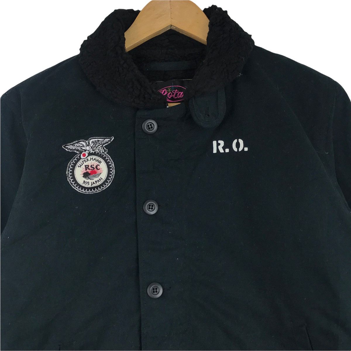 Japanese Brand × Vintage Vintage Rotar Deck Jacket Super Hawk R.O Military Jacket Size US M / EU 48-50 / 2 - 2 Thumbnail