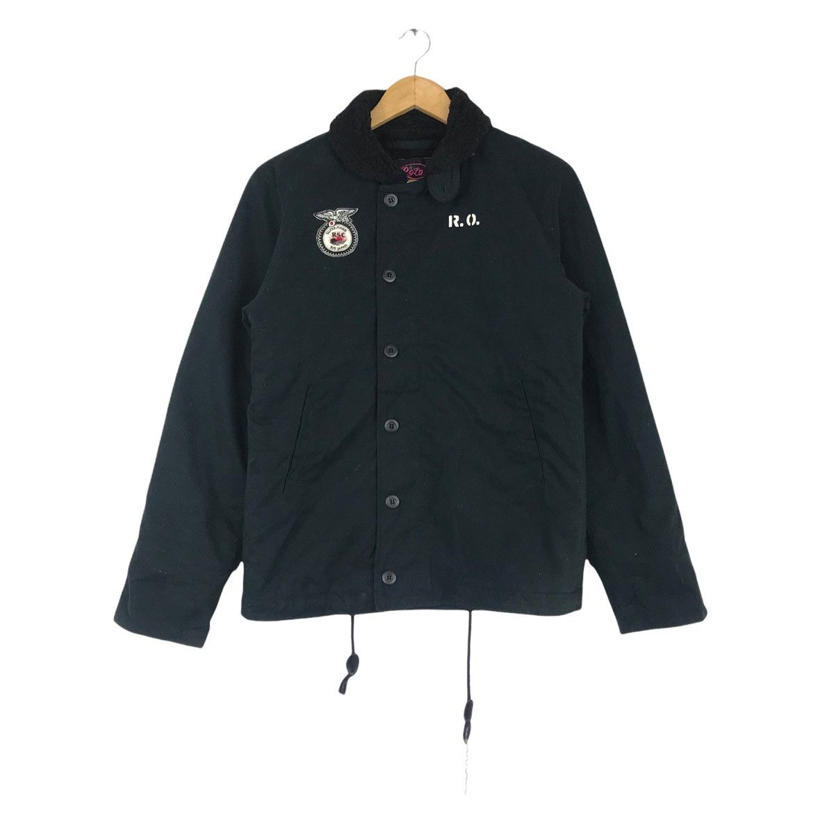 Japanese Brand × Vintage Vintage Rotar Deck Jacket Super Hawk R.O Military Jacket Size US M / EU 48-50 / 2 - 1 Thumbnail