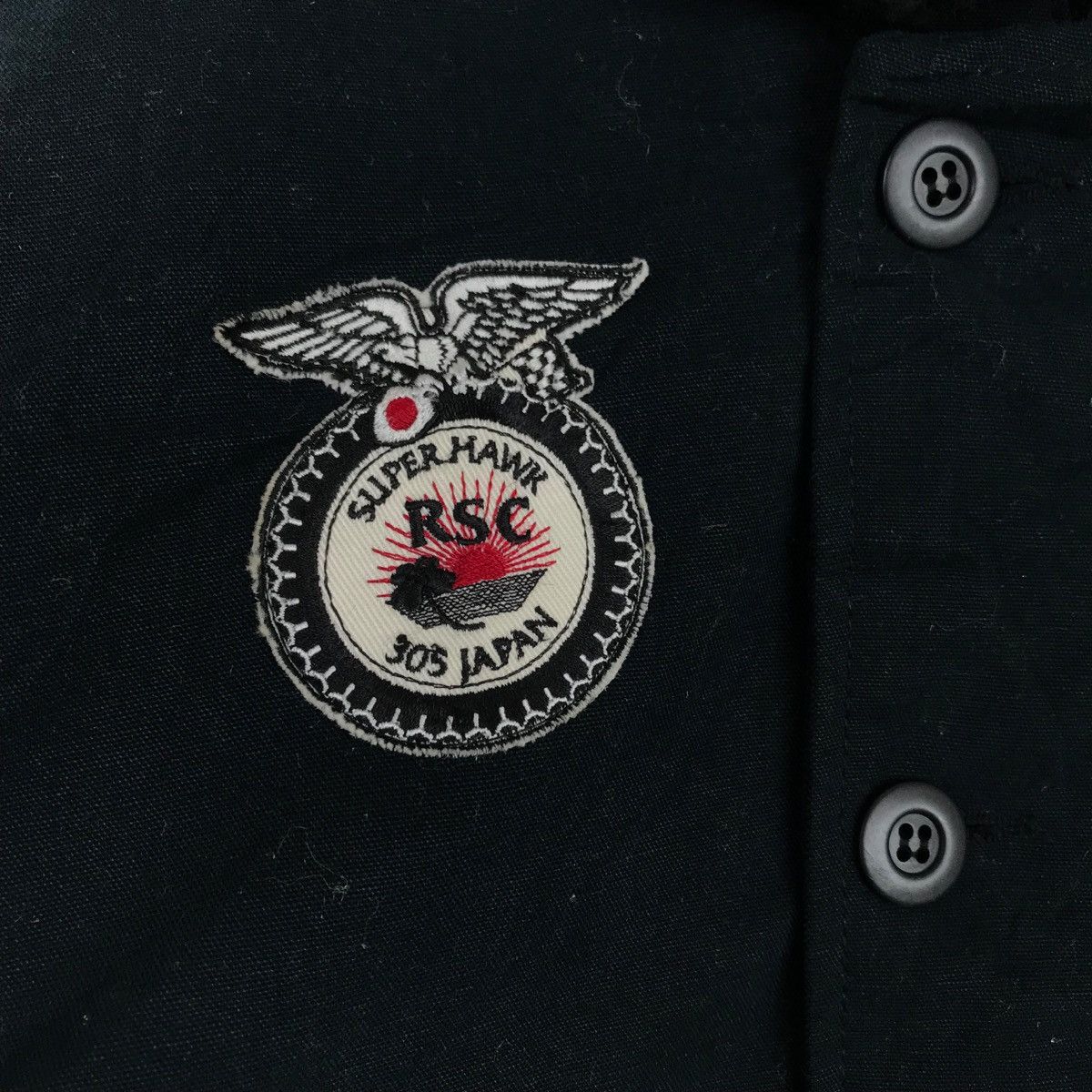 Japanese Brand × Vintage Vintage Rotar Deck Jacket Super Hawk R.O Military Jacket Size US M / EU 48-50 / 2 - 3 Thumbnail