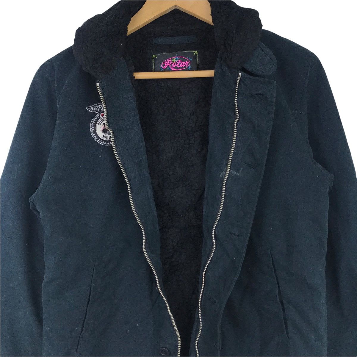 Japanese Brand × Vintage Vintage Rotar Deck Jacket Super Hawk R.O Military Jacket Size US M / EU 48-50 / 2 - 5 Thumbnail