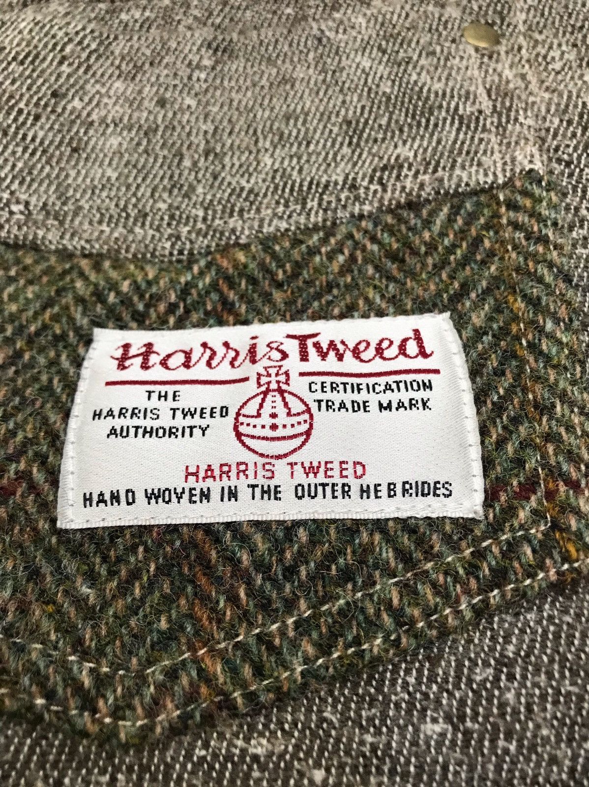 Harris Tweed × Vintage Vintage Harris Tweed Skirt Size 30" / US 8 / IT 44 - 6 Thumbnail