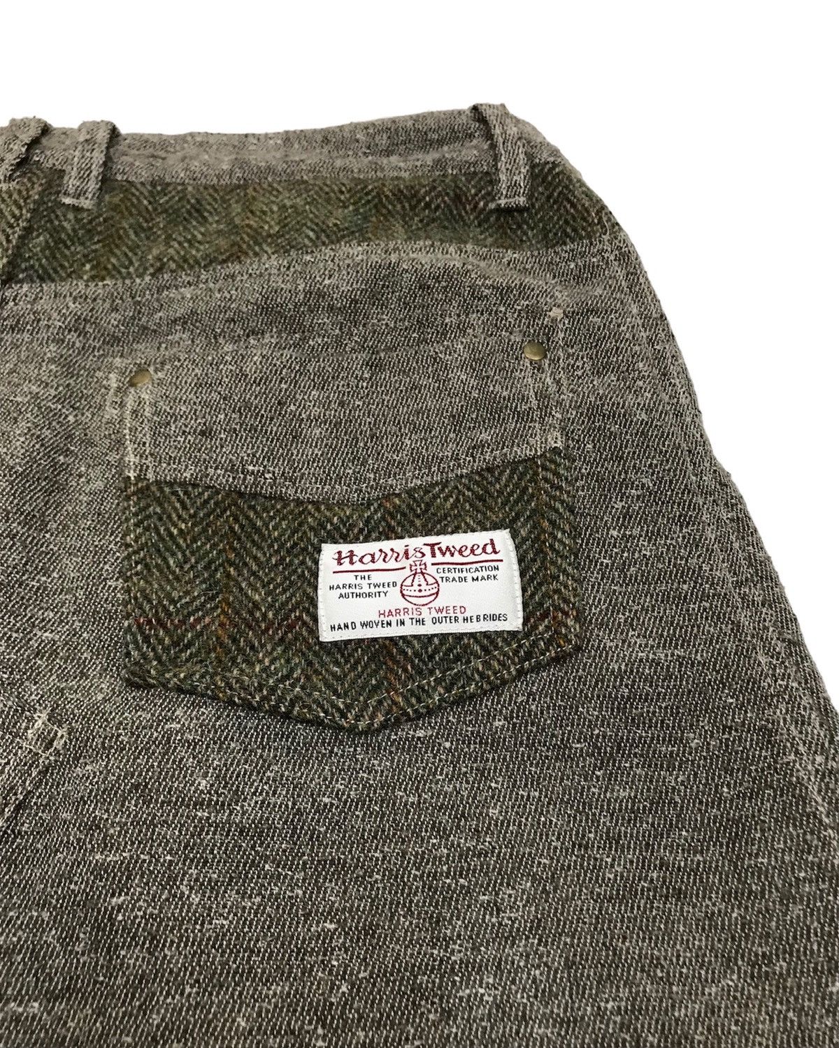 Harris Tweed × Vintage Vintage Harris Tweed Skirt Size 30" / US 8 / IT 44 - 5 Thumbnail
