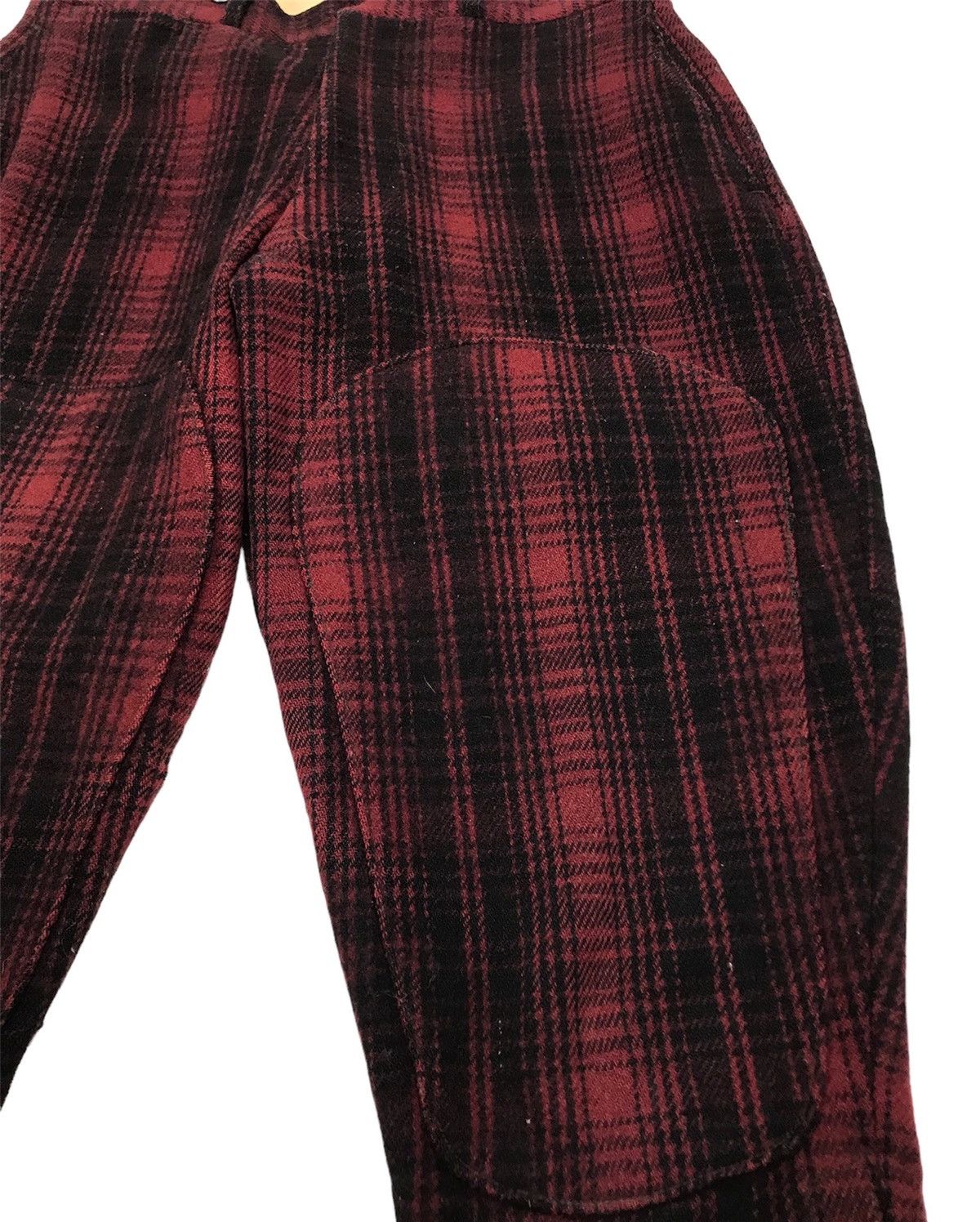 Woolrich Woolen Mills RARE Vintage 1930s Woolrich Buffalo Plaid Wool Hunting Pants Size US 32 / EU 48 - 4 Thumbnail