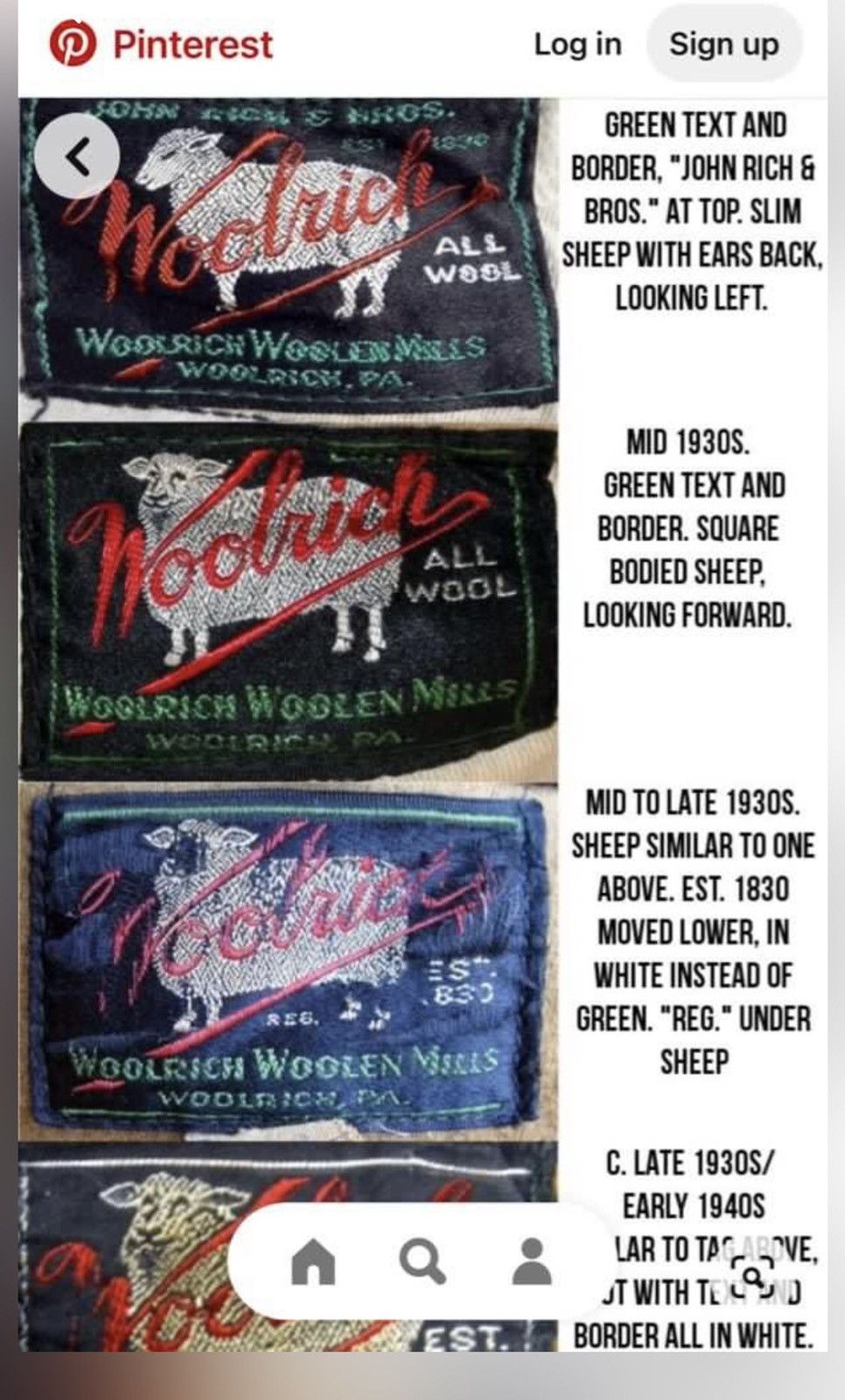 Woolrich Woolen Mills RARE Vintage 1930s Woolrich Buffalo Plaid Wool Hunting Pants Size US 32 / EU 48 - 12 Thumbnail
