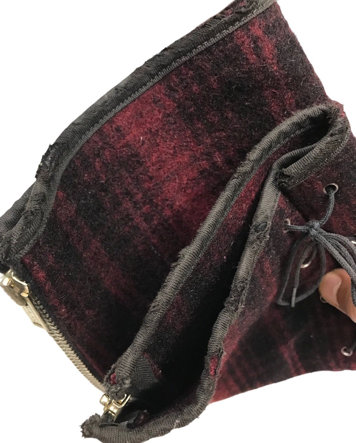 Woolrich Woolen Mills RARE Vintage 1930s Woolrich Buffalo Plaid Wool Hunting Pants Size US 32 / EU 48 - 8 Thumbnail