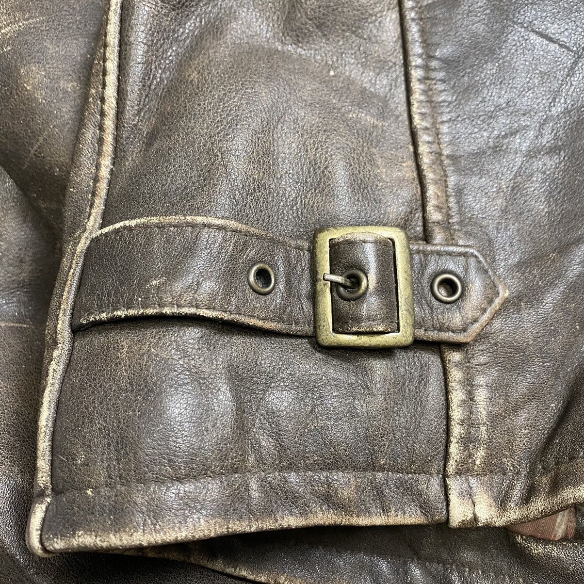 Genuine Leather GSC ON TIME LEATHER PATINA CLASSIC RIDER JACKET Size US M / EU 48-50 / 2 - 8 Thumbnail