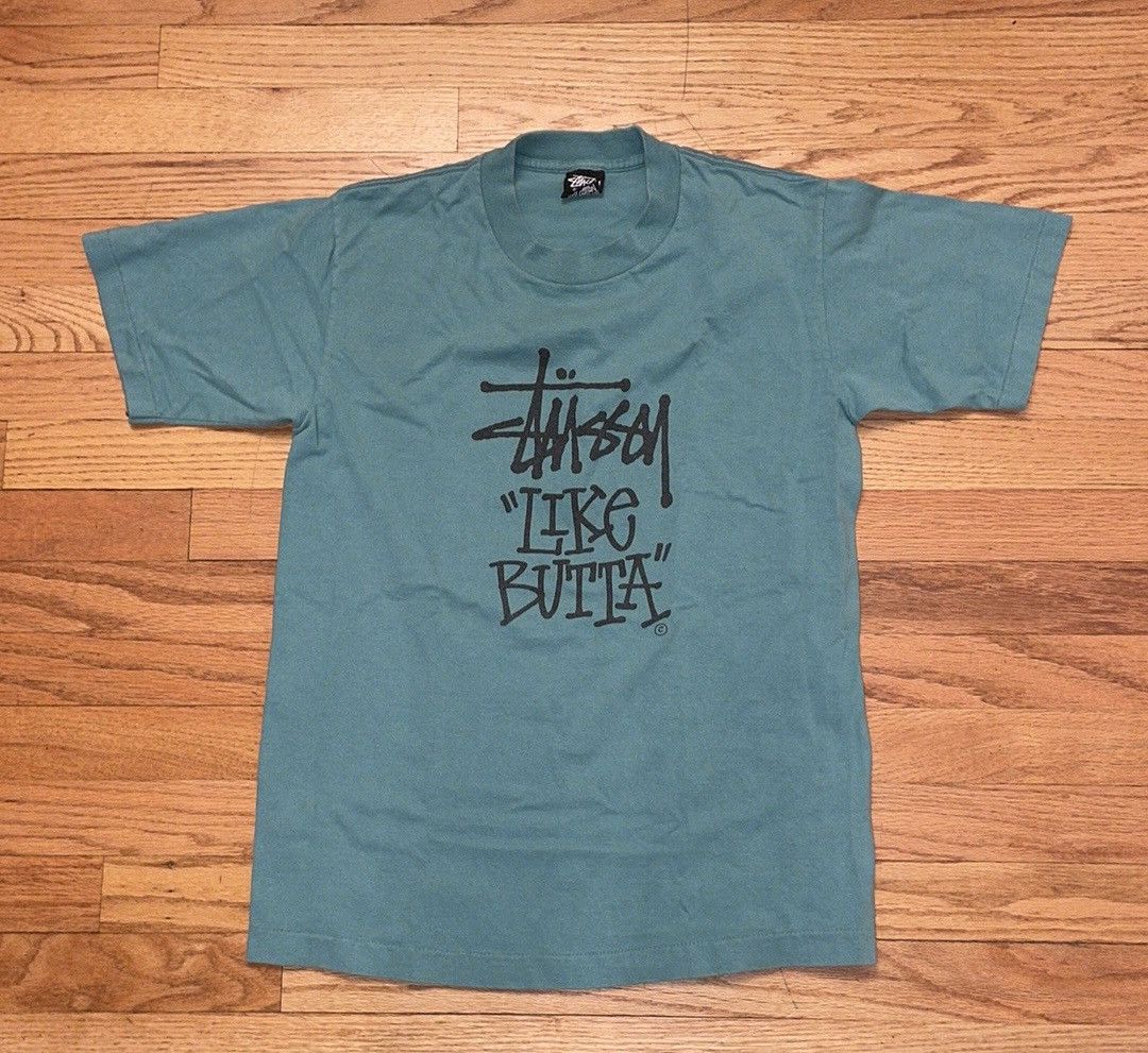 Stussy RARE Late 80s Early 90s Vintage Stussy “Like Butta” T Shirt