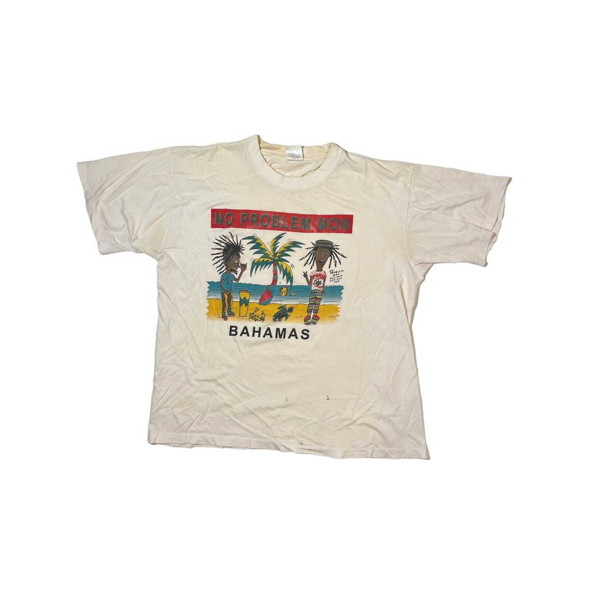 Mtv × Vintage 90s Beavis & Butthead Bahamas Tee Size US L / EU 52-54 / 3 - 1 Thumbnail