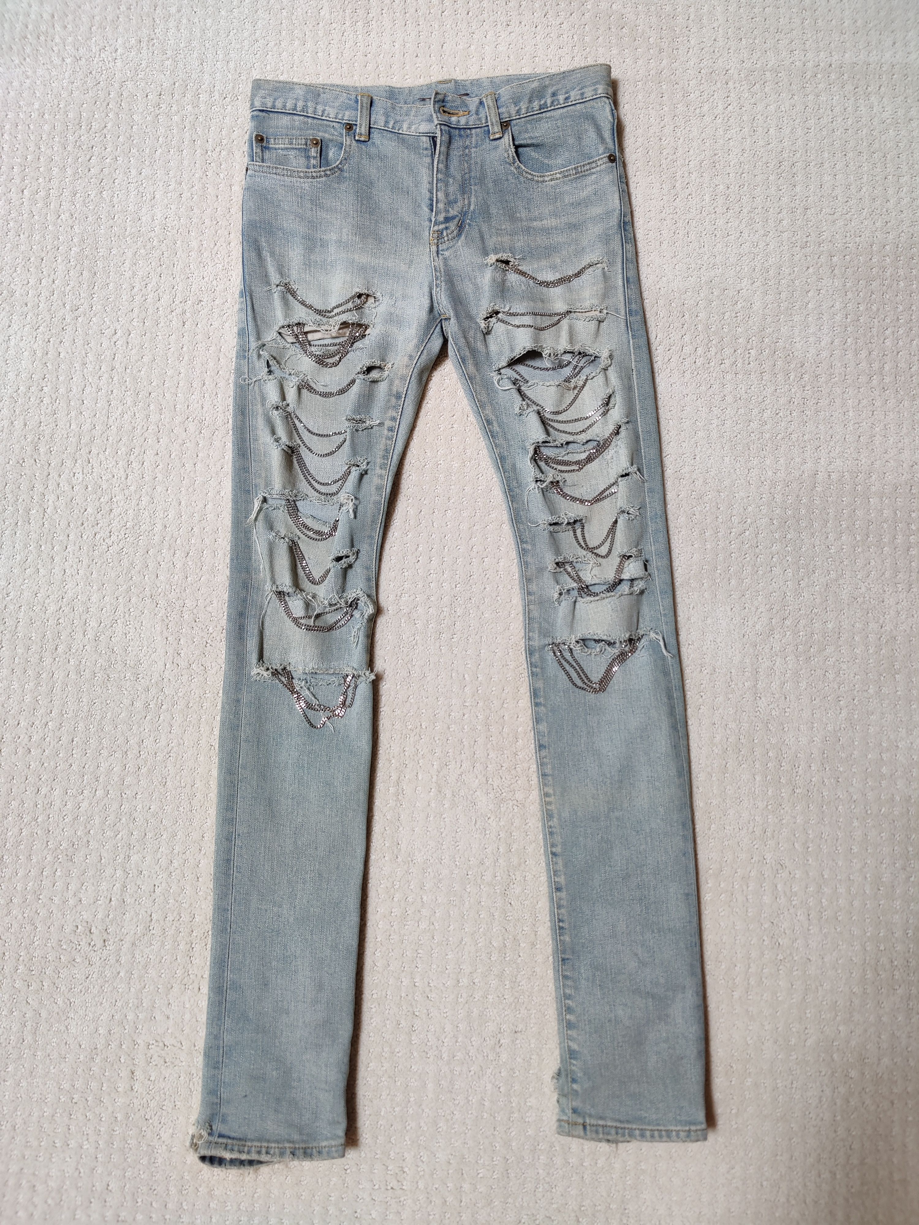 Saint laurent clearance chain jeans