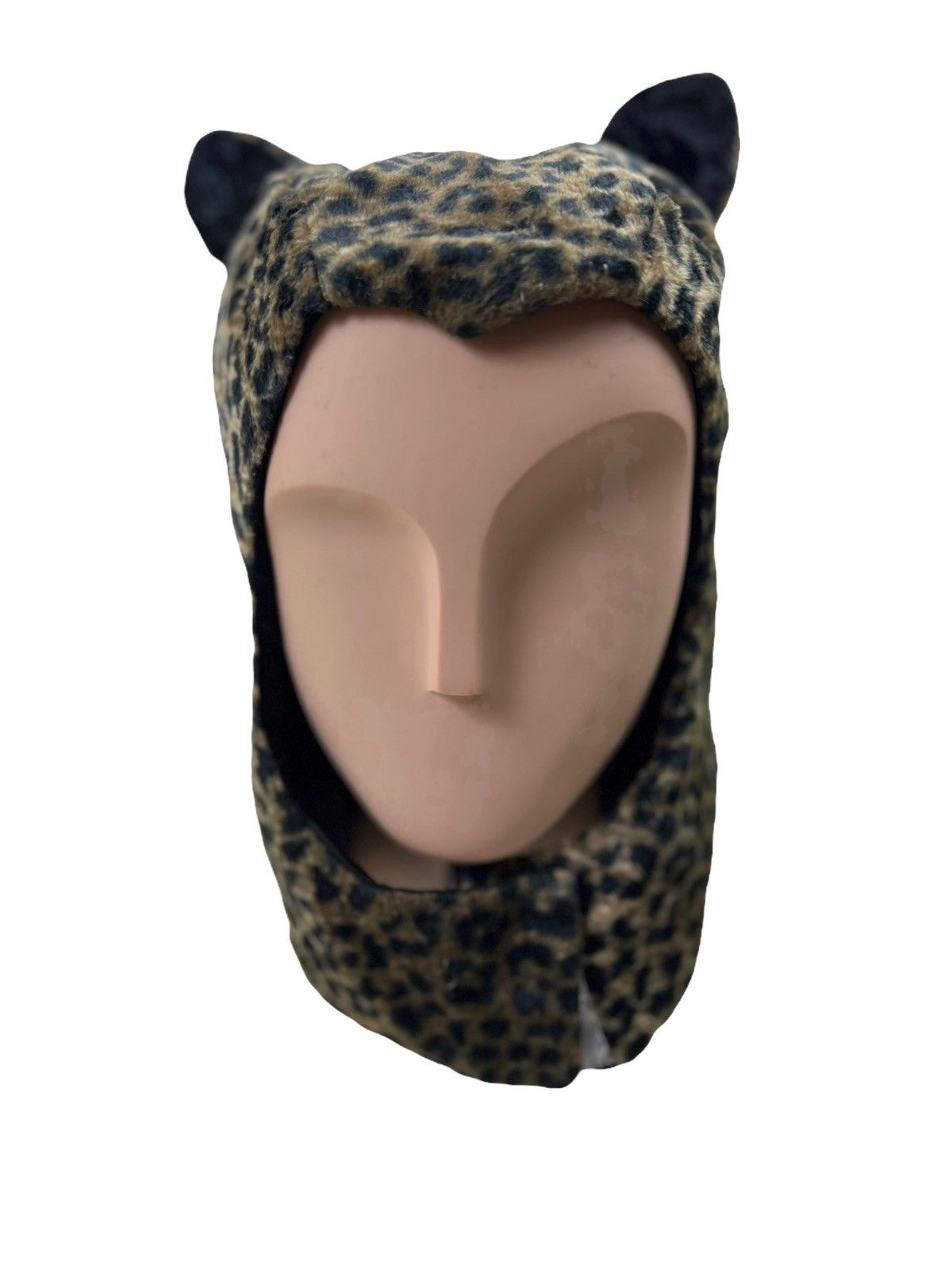 Japanese Brand Japanese Brand Leopard Print Balaclava Ski Mask Size ONE SIZE - 1 Thumbnail
