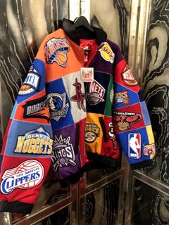 Vintage Unique NBA Teams Jacket