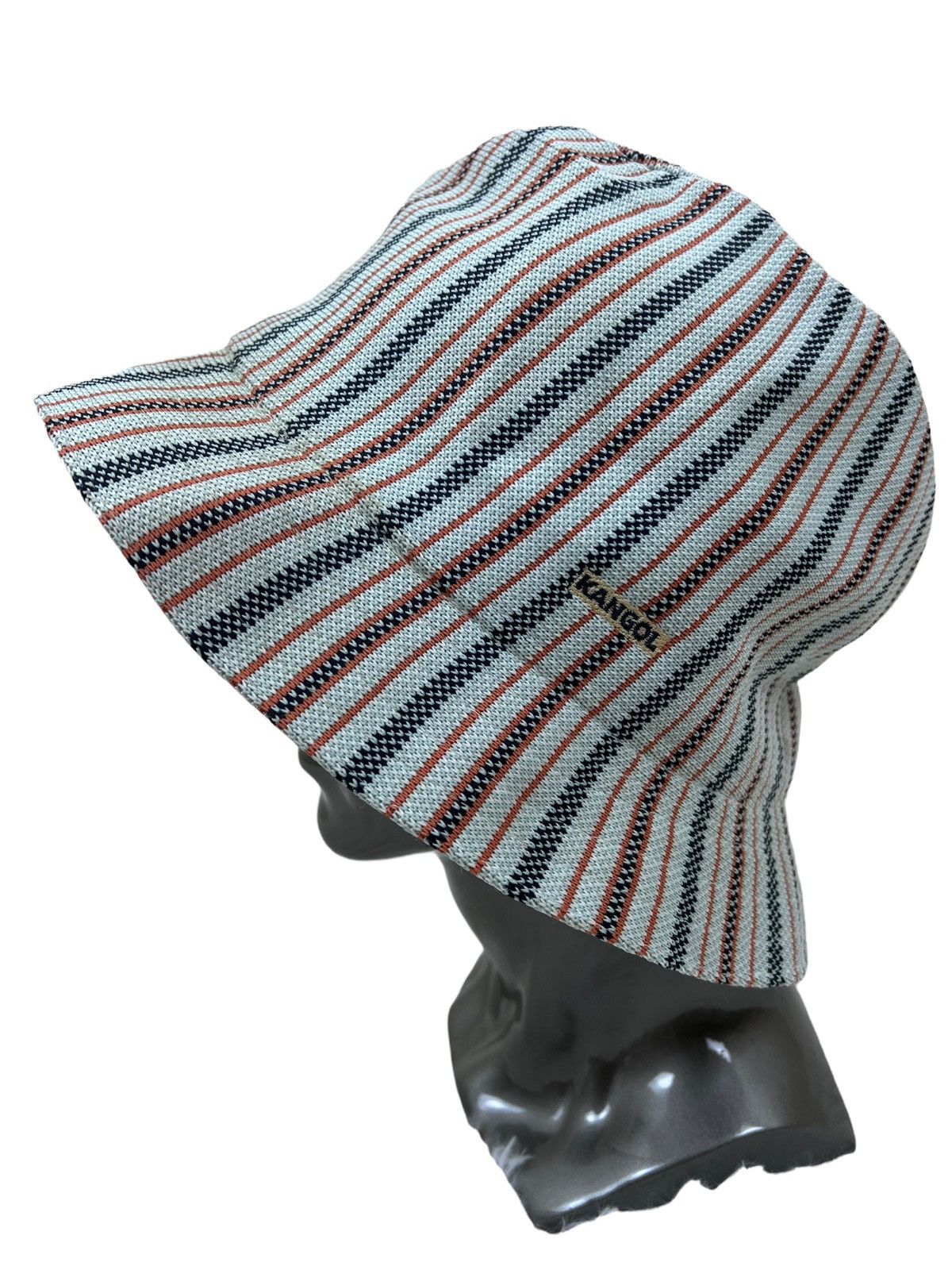 Kangol Vintage Kangol Jaqcuard Player Stripe Bucket Hat Size ONE SIZE - 3 Thumbnail