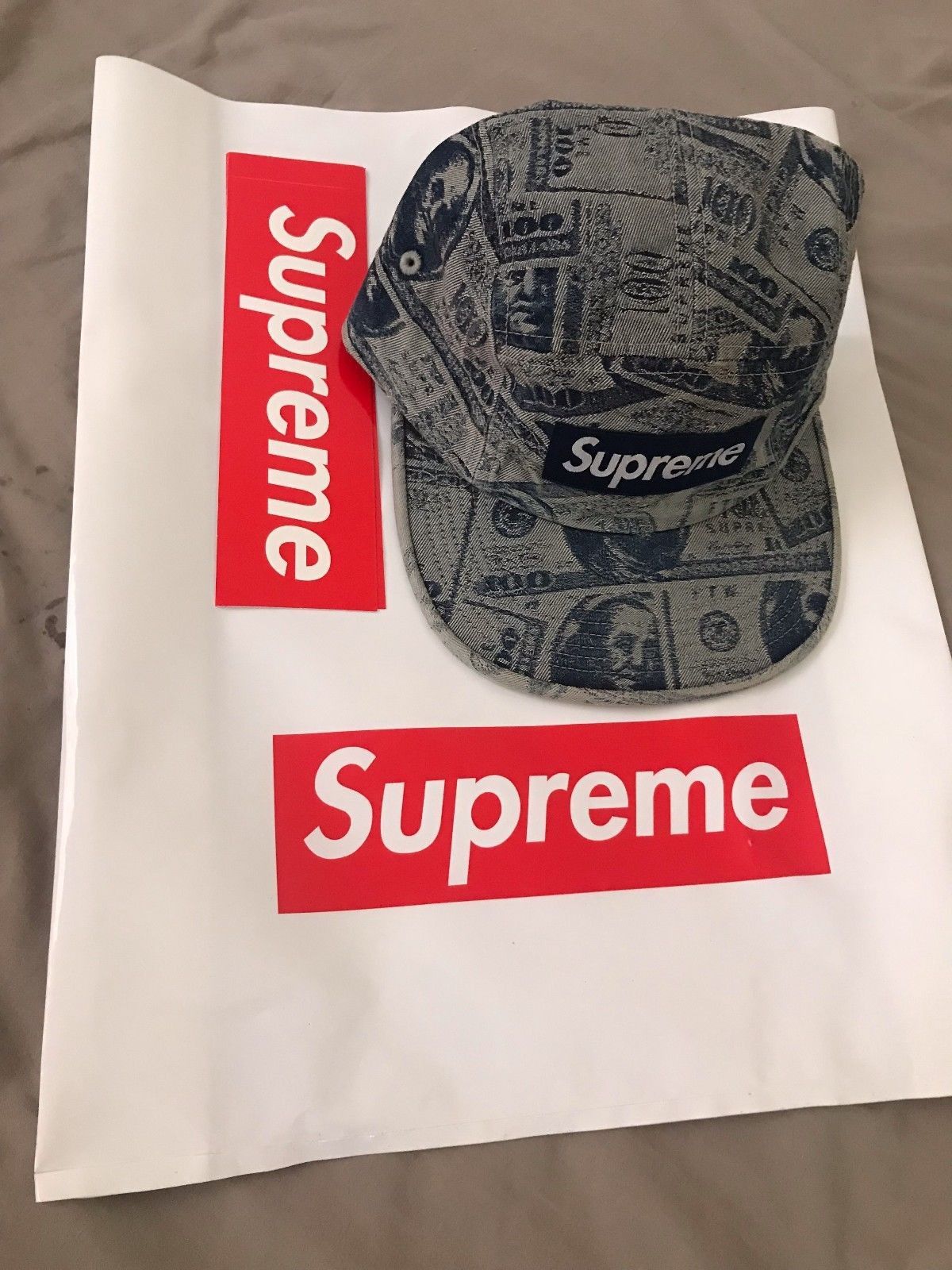 Supreme Supreme 100 Dollar Bill Camp Cap Blue | Grailed Supreme Supreme 100 Dollar Bill Camp Cap Blue | Grailed