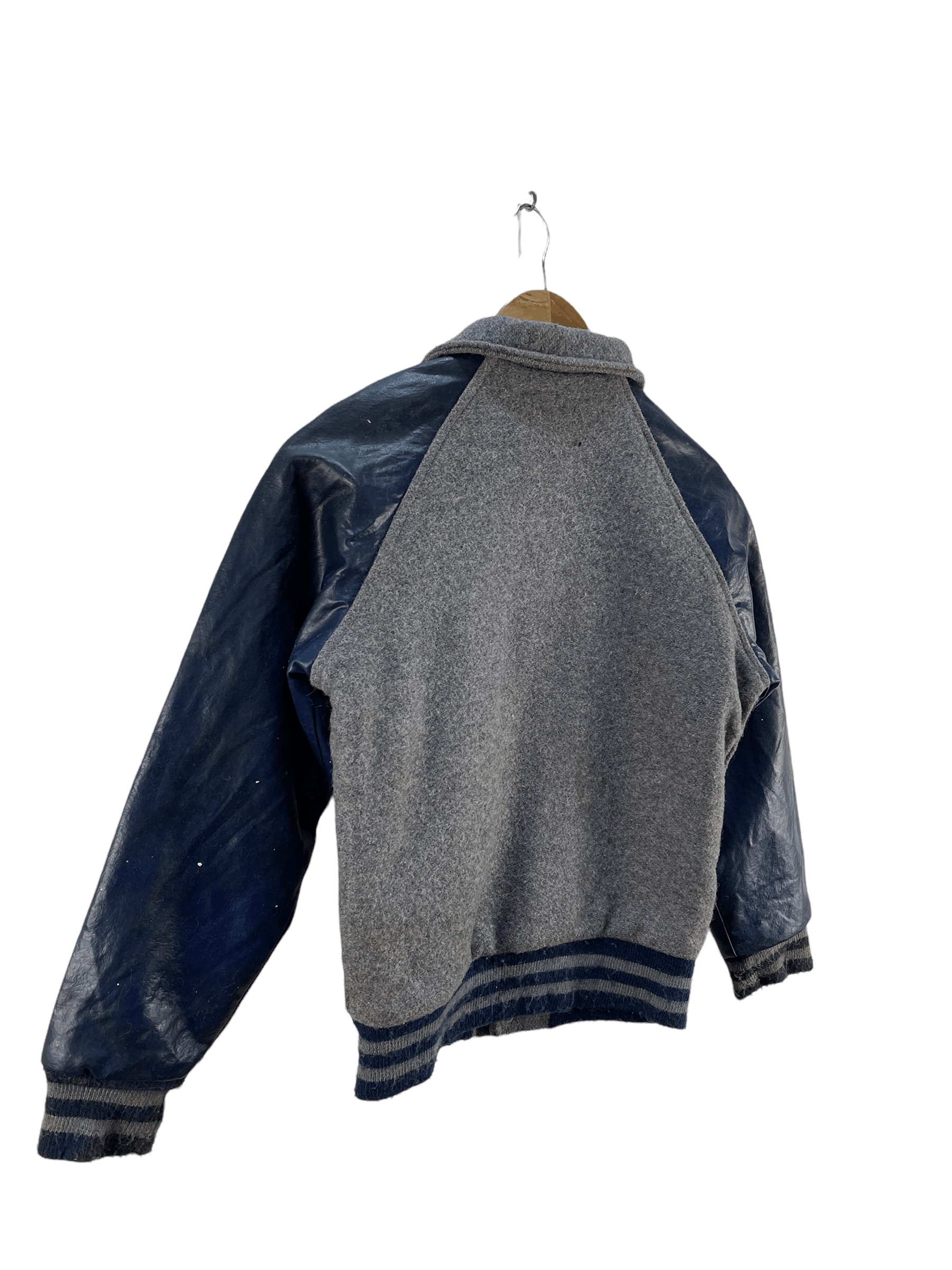 Other Vintage WOS by Fab Knit Varsity Jacket Size US S / EU 44-46 / 1 - 6 Thumbnail