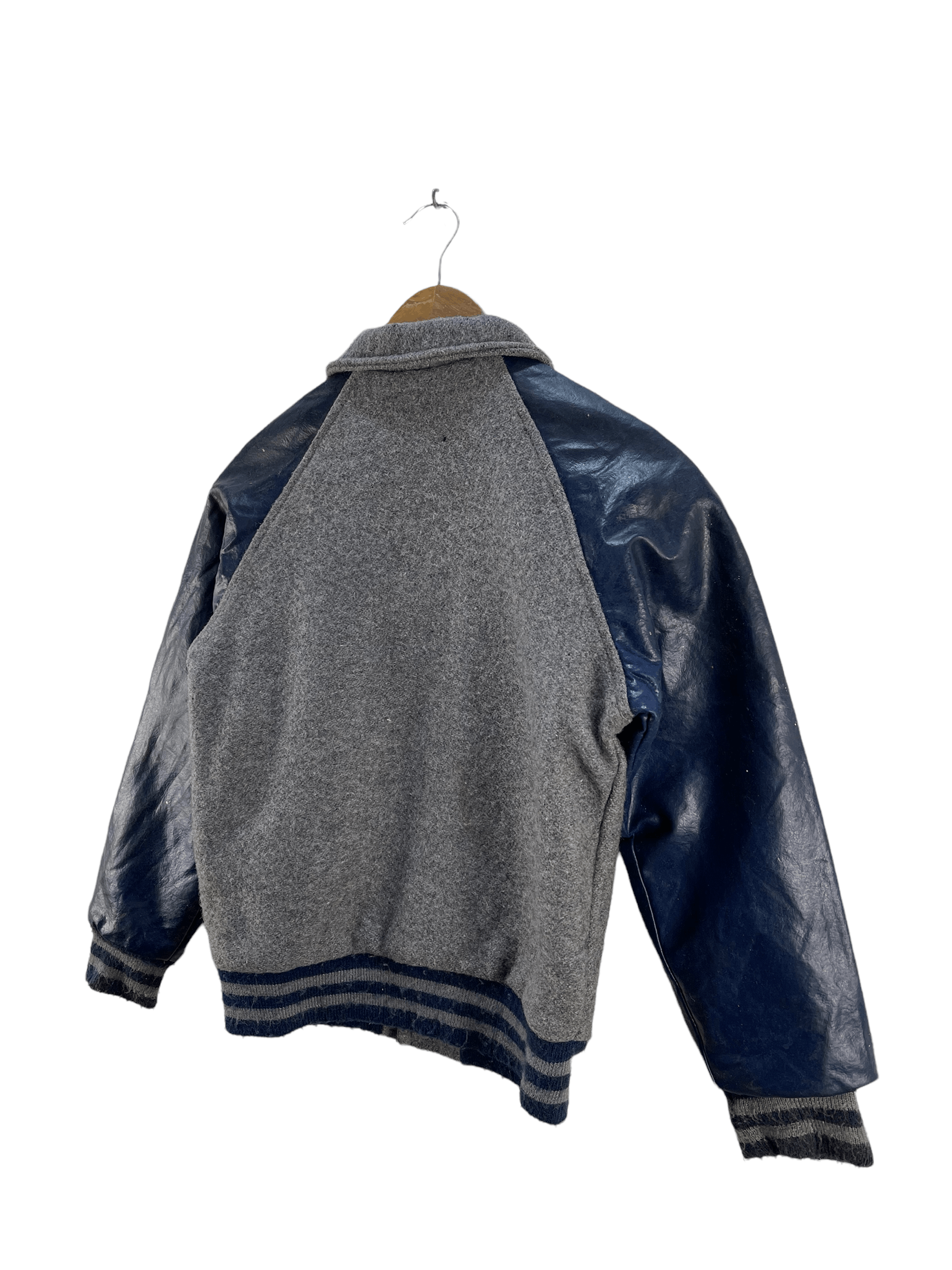 Other Vintage WOS by Fab Knit Varsity Jacket Size US S / EU 44-46 / 1 - 7 Thumbnail
