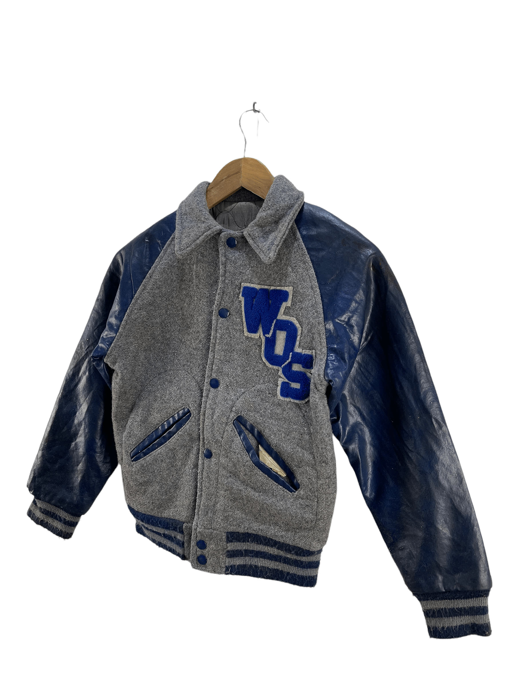 Other Vintage WOS by Fab Knit Varsity Jacket Size US S / EU 44-46 / 1 - 5 Thumbnail