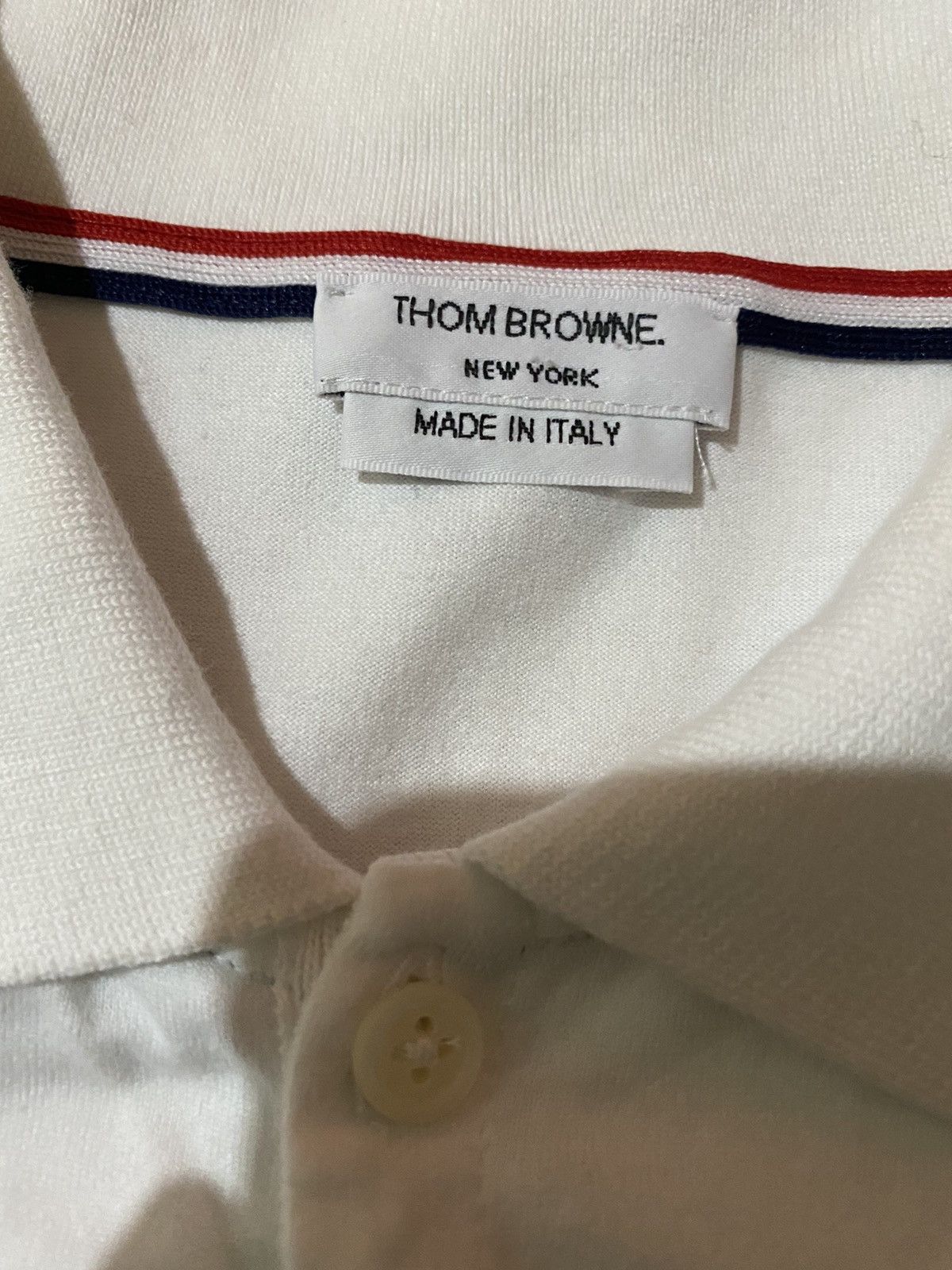 Thom Browne 💥Final💥Thom Browne Polo Shirt Size US L / EU 52-54 / 3 - 10 Thumbnail
