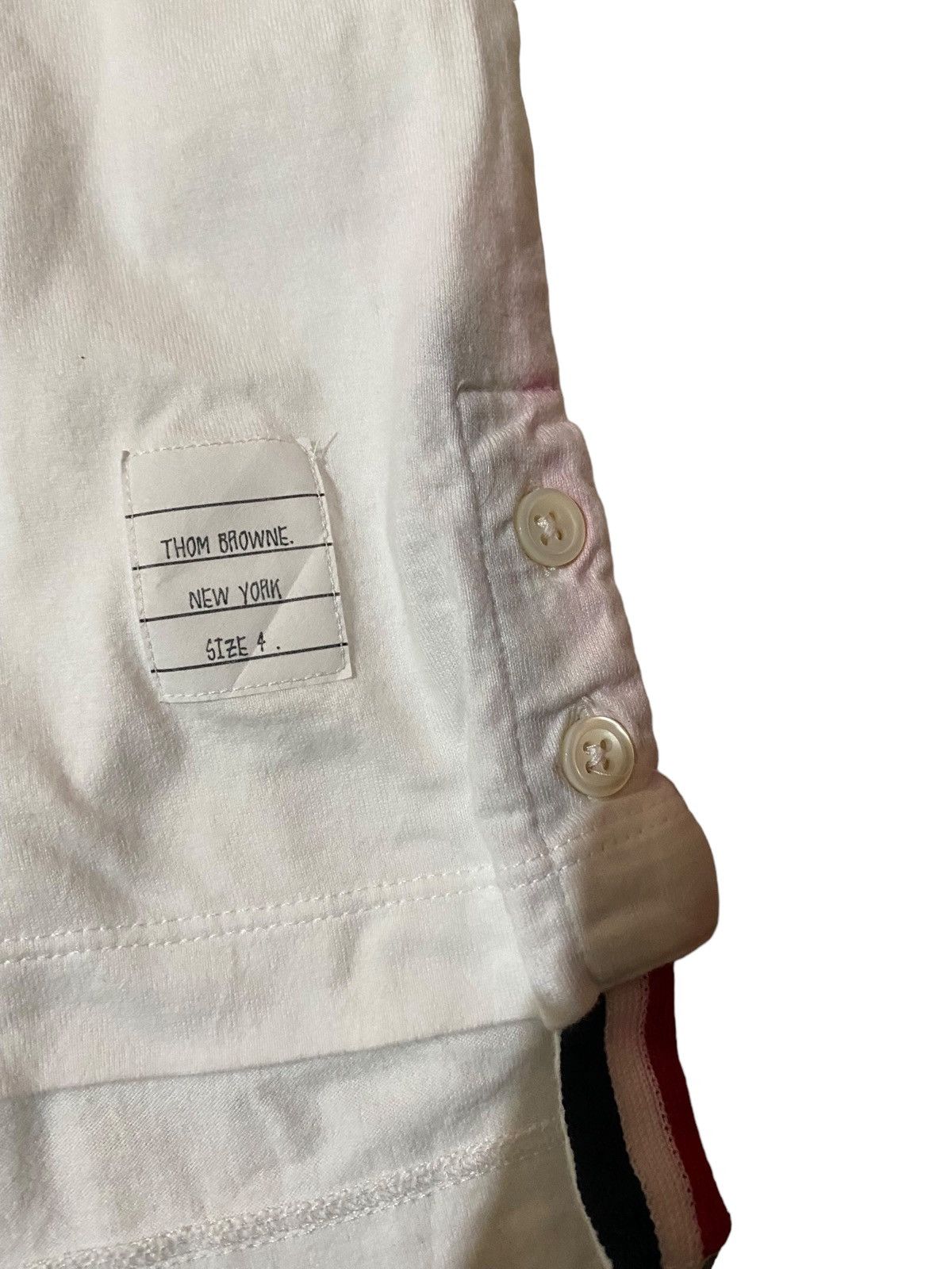 Thom Browne 💥Final💥Thom Browne Polo Shirt Size US L / EU 52-54 / 3 - 5 Thumbnail