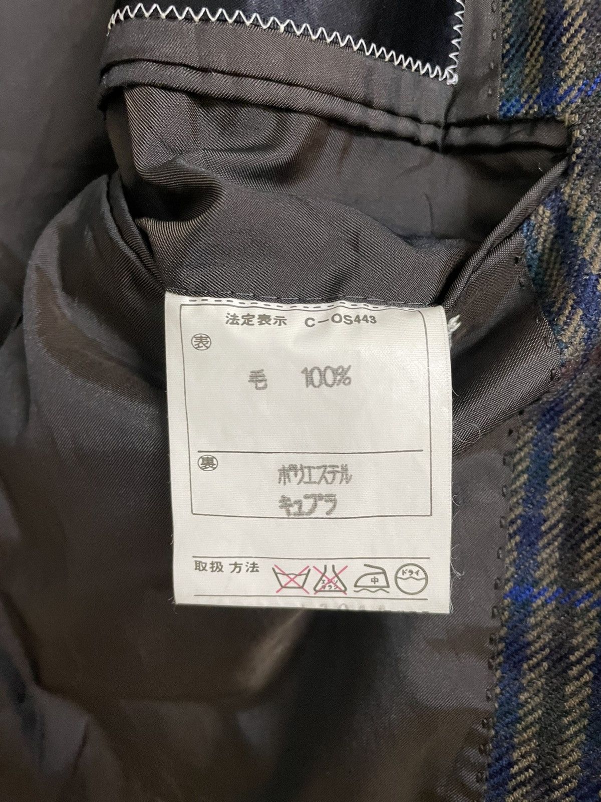 Balenciaga × Vintage VINTAGE BALENCIAGA PARIS WOOL CHECKERED JACKET Size US L / EU 52-54 / 3 - 6 Thumbnail