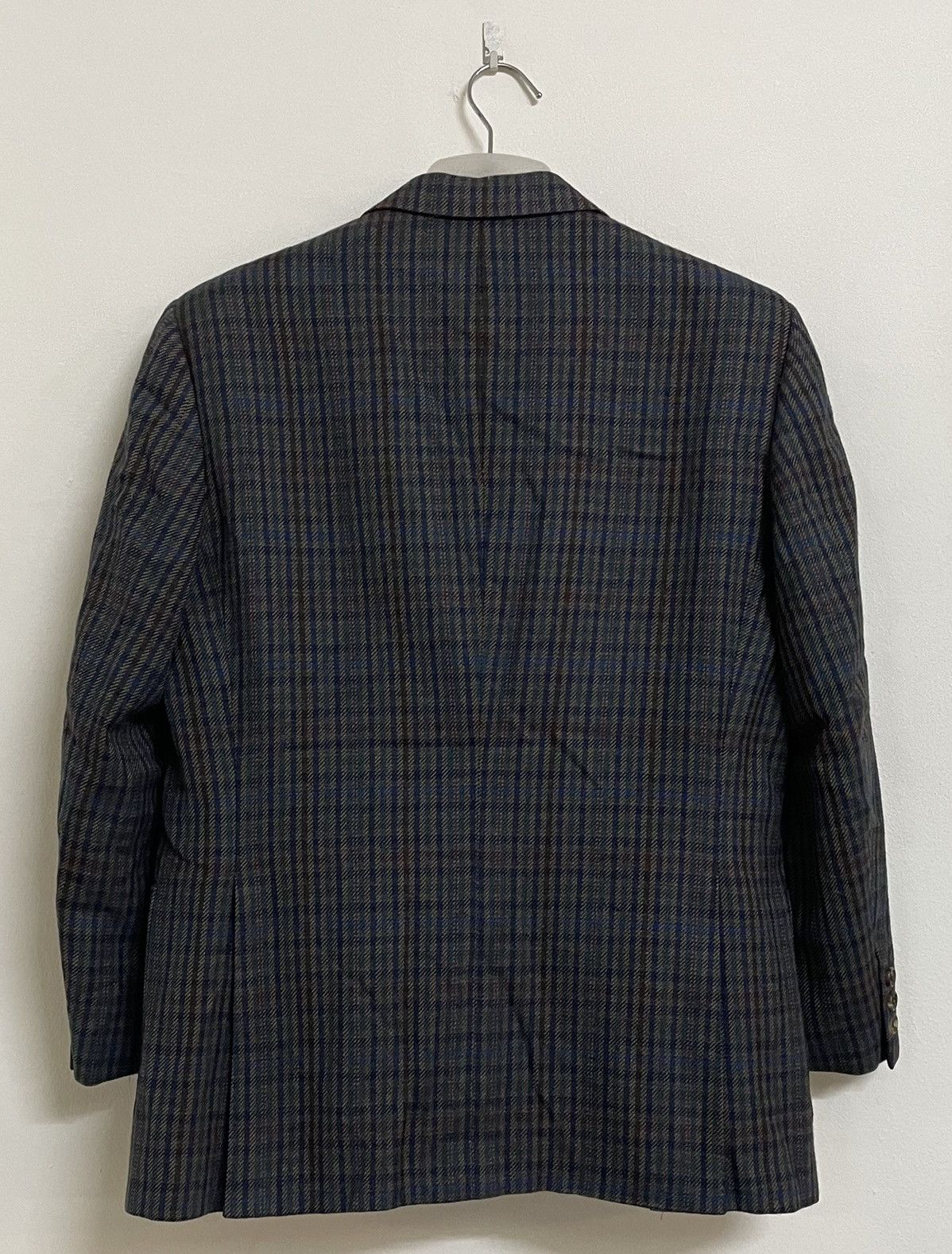 Balenciaga × Vintage VINTAGE BALENCIAGA PARIS WOOL CHECKERED JACKET Size US L / EU 52-54 / 3 - 2 Thumbnail