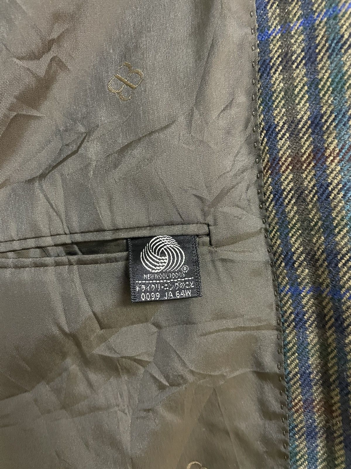 Balenciaga × Vintage VINTAGE BALENCIAGA PARIS WOOL CHECKERED JACKET Size US L / EU 52-54 / 3 - 5 Thumbnail