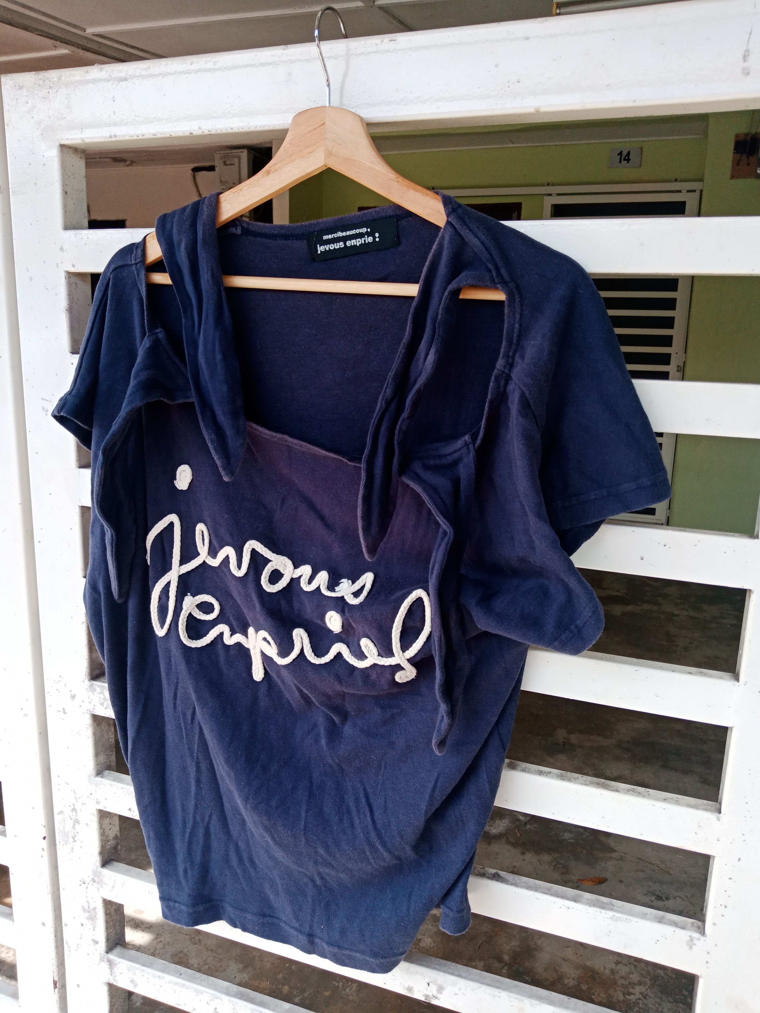 Issey Miyake Issey Miyake Mercibeaucoup Anchor Rope Spell Out Size US M / EU 48-50 / 2 - 3 Thumbnail