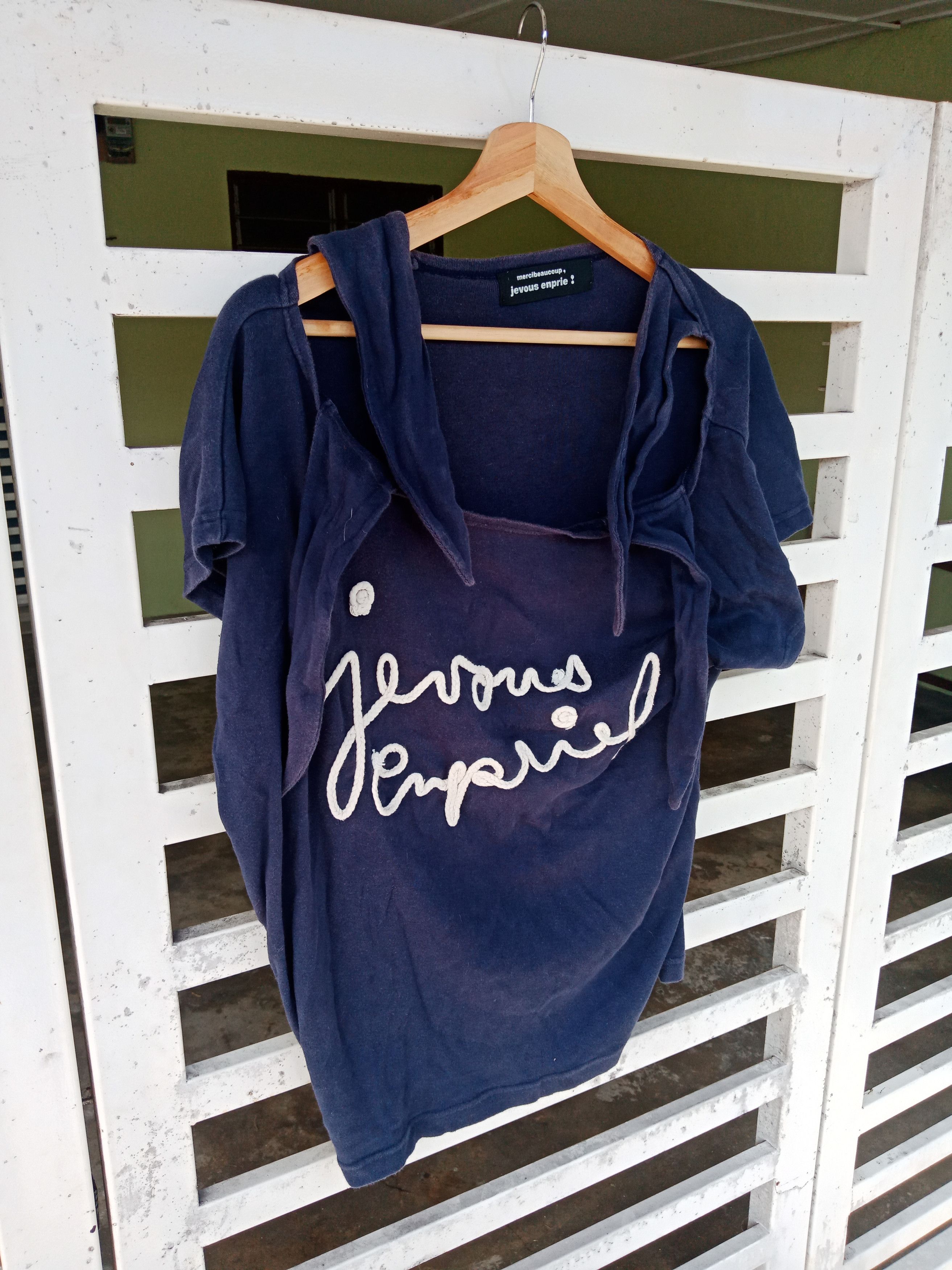 Issey Miyake Issey Miyake Mercibeaucoup Anchor Rope Spell Out Size US M / EU 48-50 / 2 - 4 Thumbnail