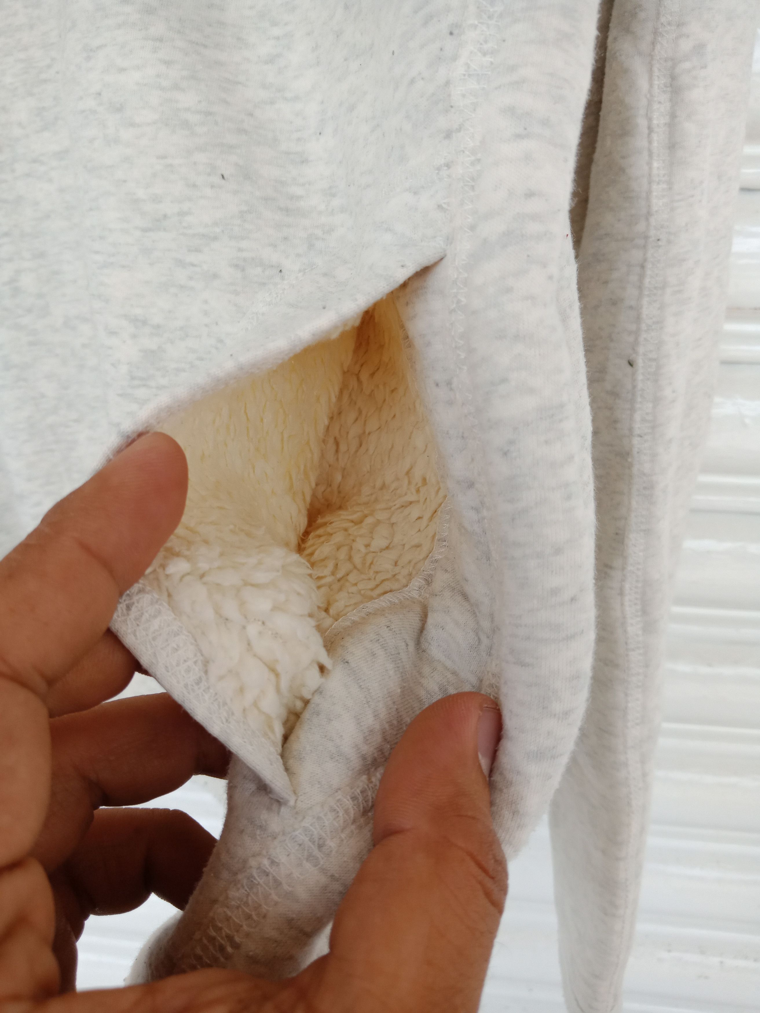 Issey Miyake Issey Miyake Fleece Cream Color Size US L / EU 52-54 / 3 - 6 Thumbnail