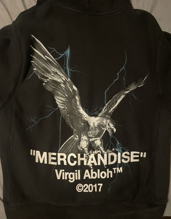 Virgil abloh best sale merchandise hoodie