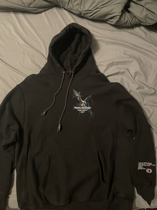 Virgil abloh x shop travis scott hoodie