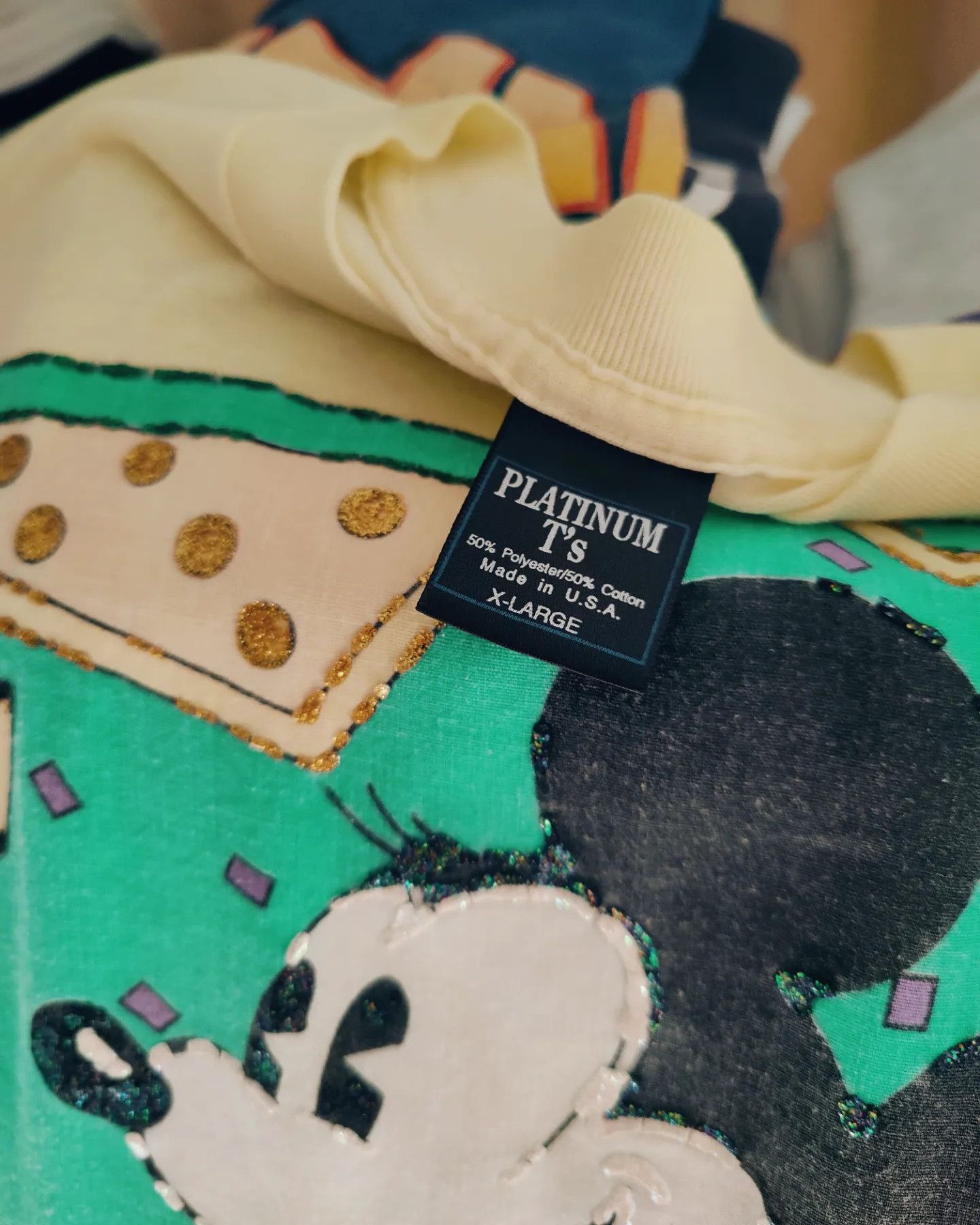 Disney × Handmade × Vintage vintage 90s Minnie Mouse - Handcrafted Tee Size US XL / EU 56 / 4 - 3 Thumbnail