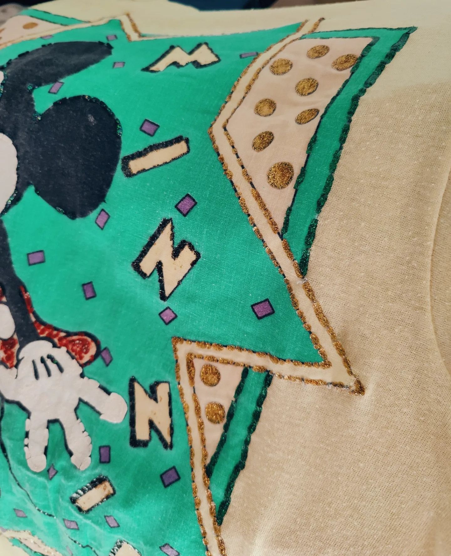 Disney × Handmade × Vintage vintage 90s Minnie Mouse - Handcrafted Tee Size US XL / EU 56 / 4 - 5 Thumbnail