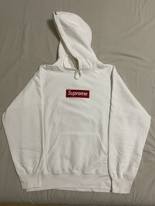 Supreme box store logo hoodie grailed