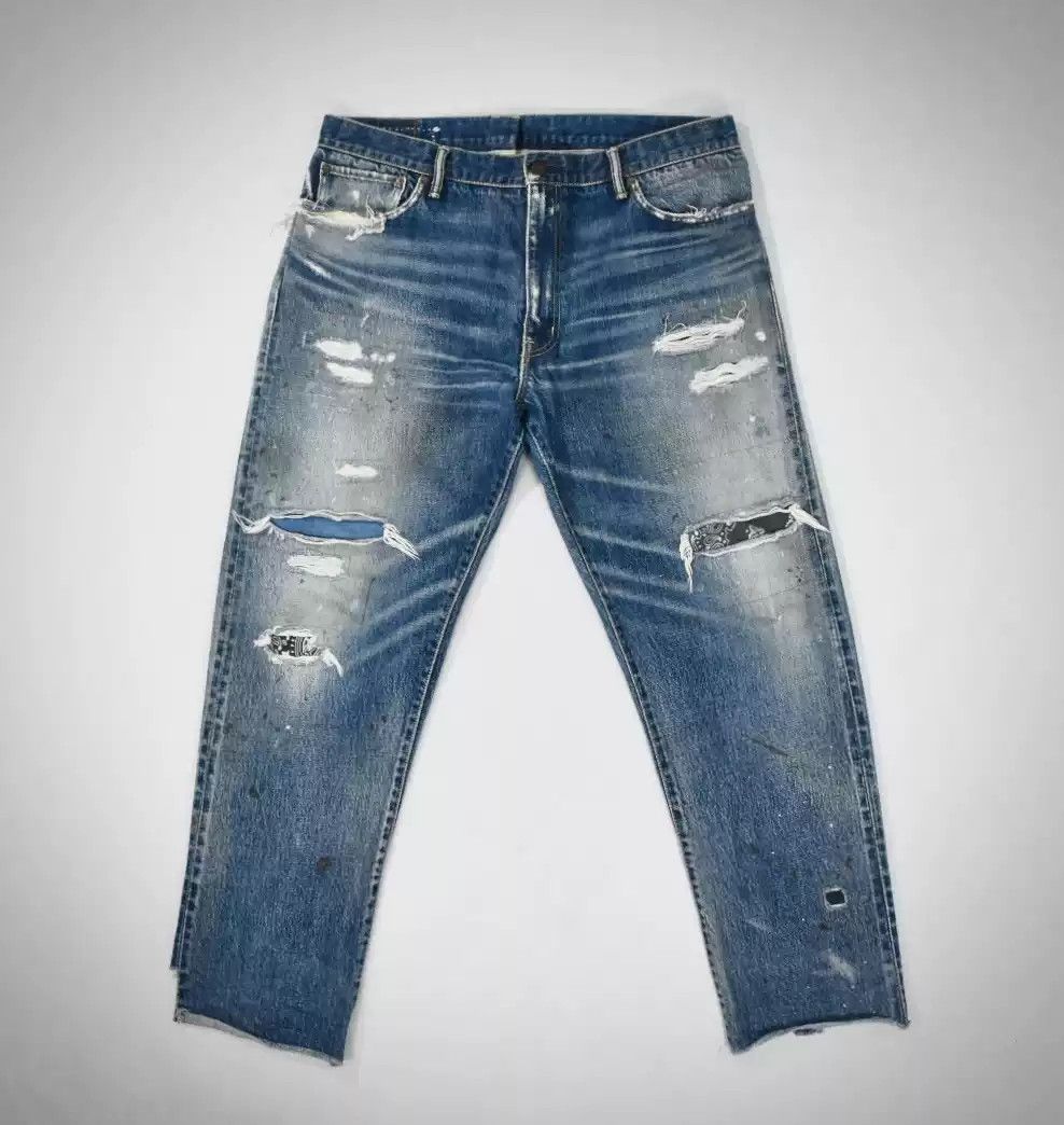 パンツ visvim ICT JOURNEYMAN PANTS TACKED DMGD VISVIM 22SS JOURNEYMAN PANTS TACKED DMGD-27