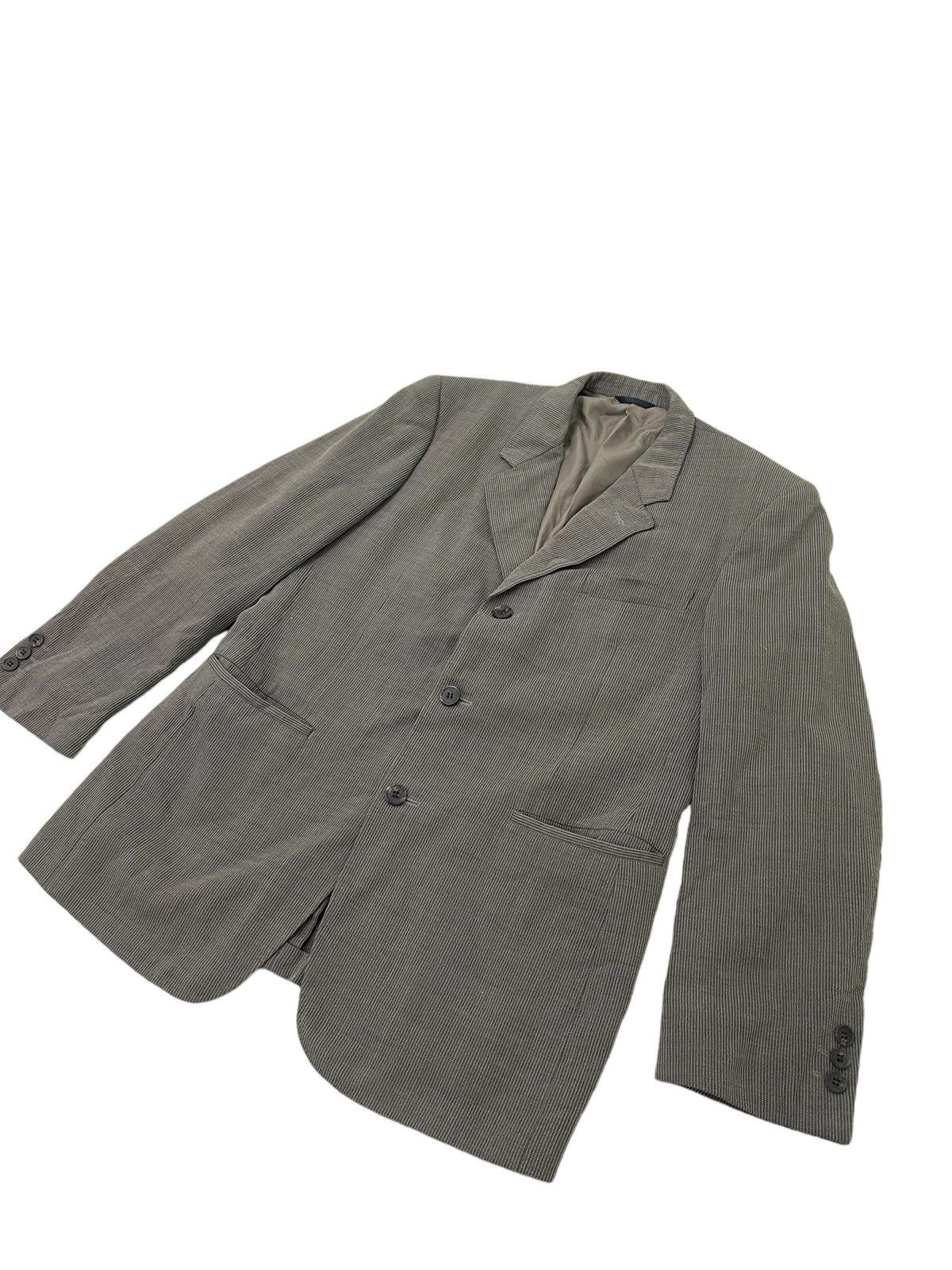 Yohji Yamamoto 90s Yohji Yamamoto AAR Durban Wool Blazer 40🟩 Size US M / EU 48-50 / 2 - 4 Thumbnail